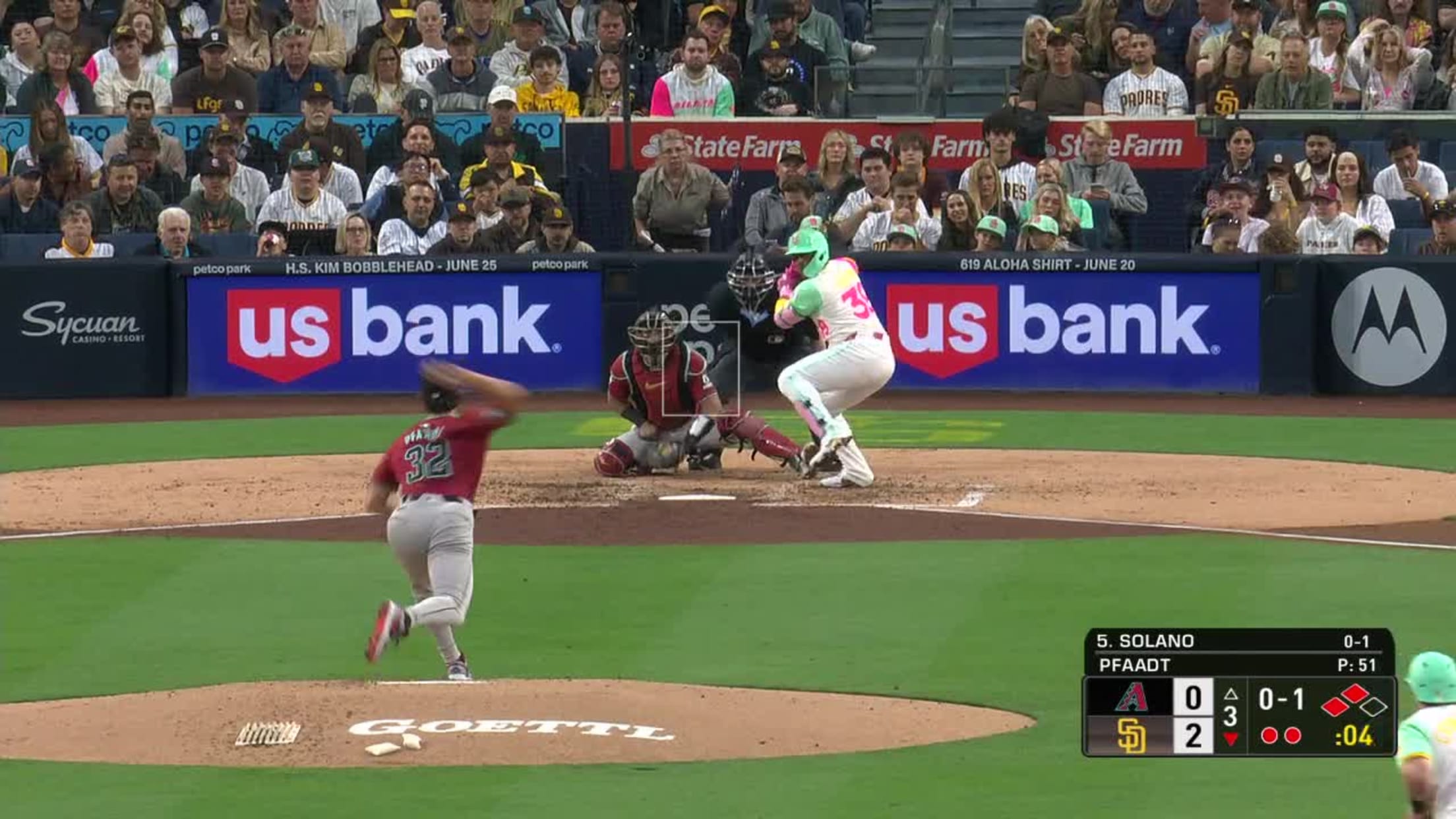 Brandon Pfaadt escapes a jam | 06/07/2024 | Arizona Diamondbacks