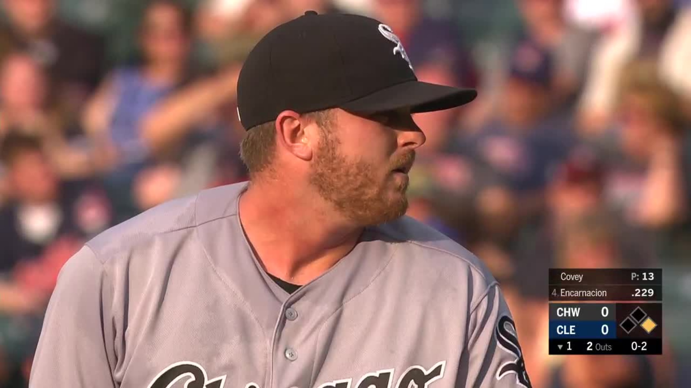 Dylan Covey Ball In Dirt to Edwin Encarnacion