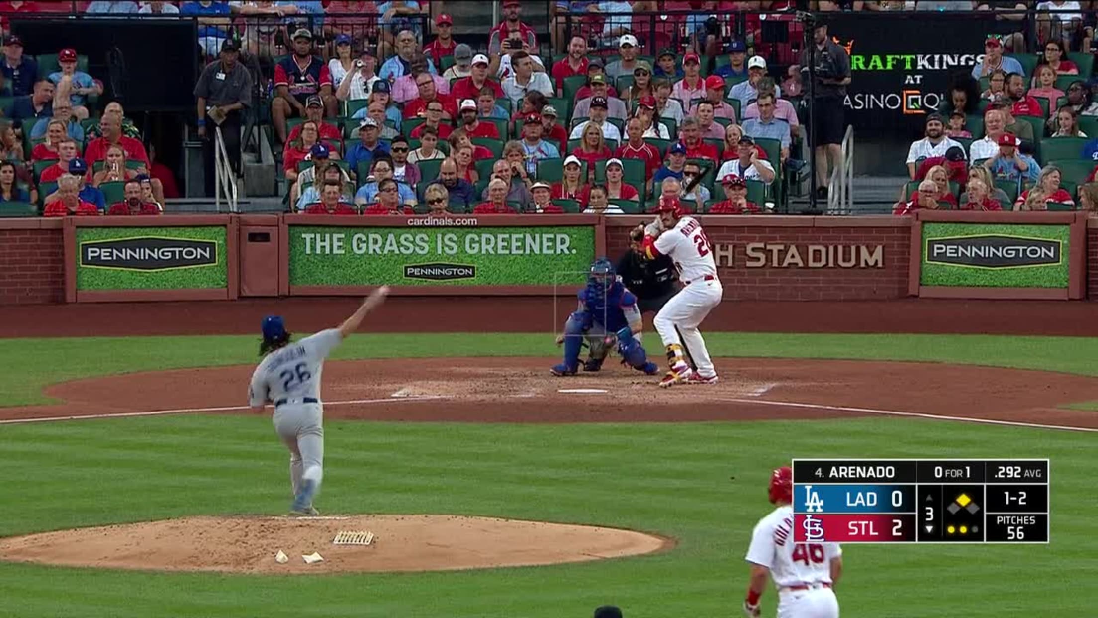 Nolan Arenado's slick throw home, 09/16/2022