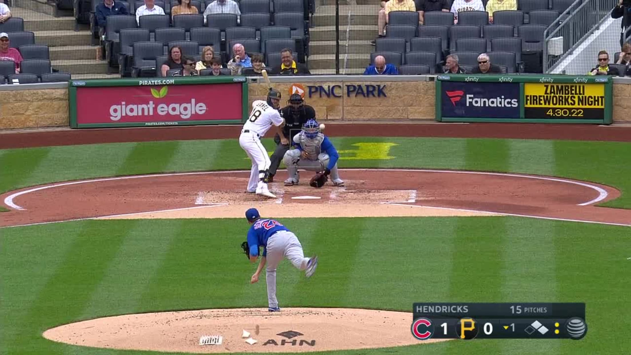 Kyle Hendricks Called Strike to Ben 