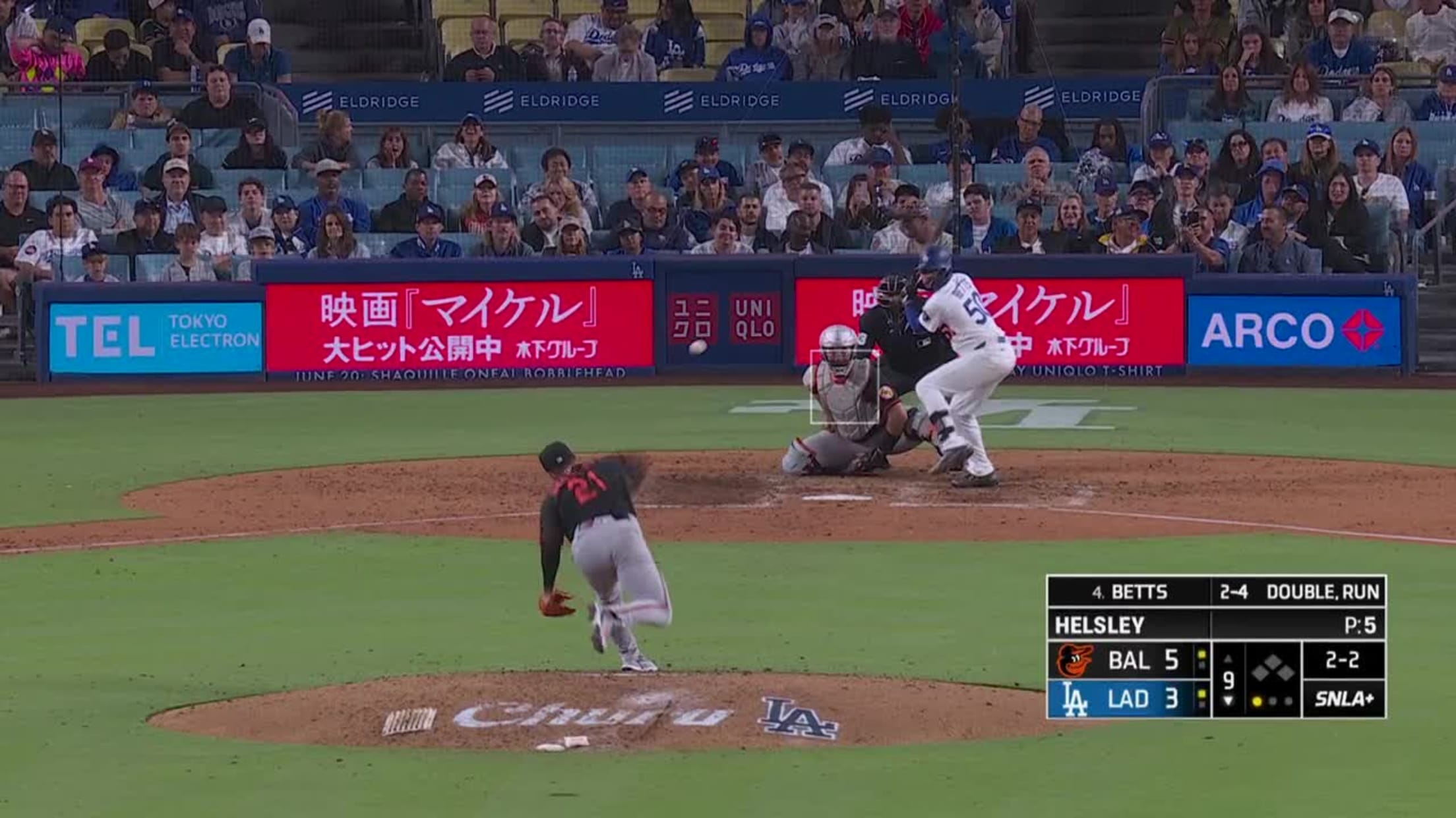 Mookie Betts' solo homer (8) | 06/19/2026 | MLB Japan