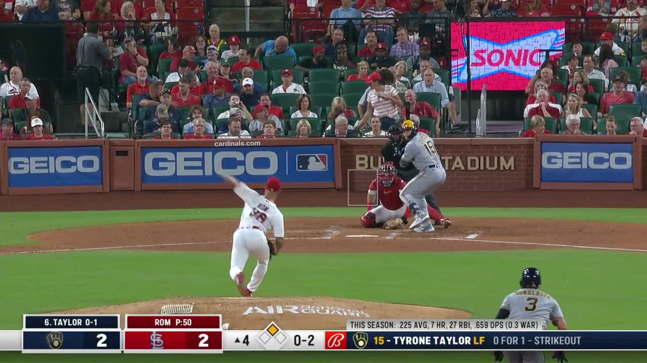 Tyrone Taylor's RBI single, 07/28/2023