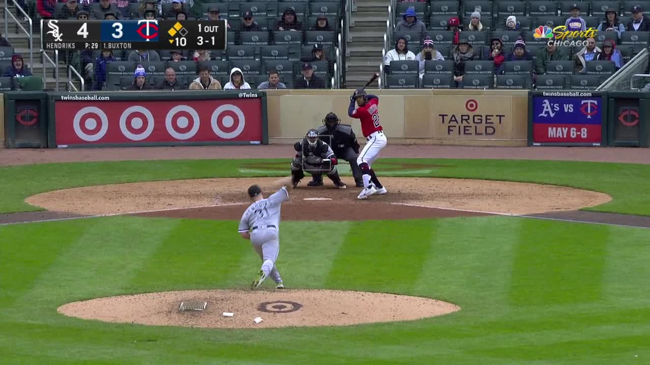 Byron Buxton Walk-Off 3-run Home Run: 4/24/2022 