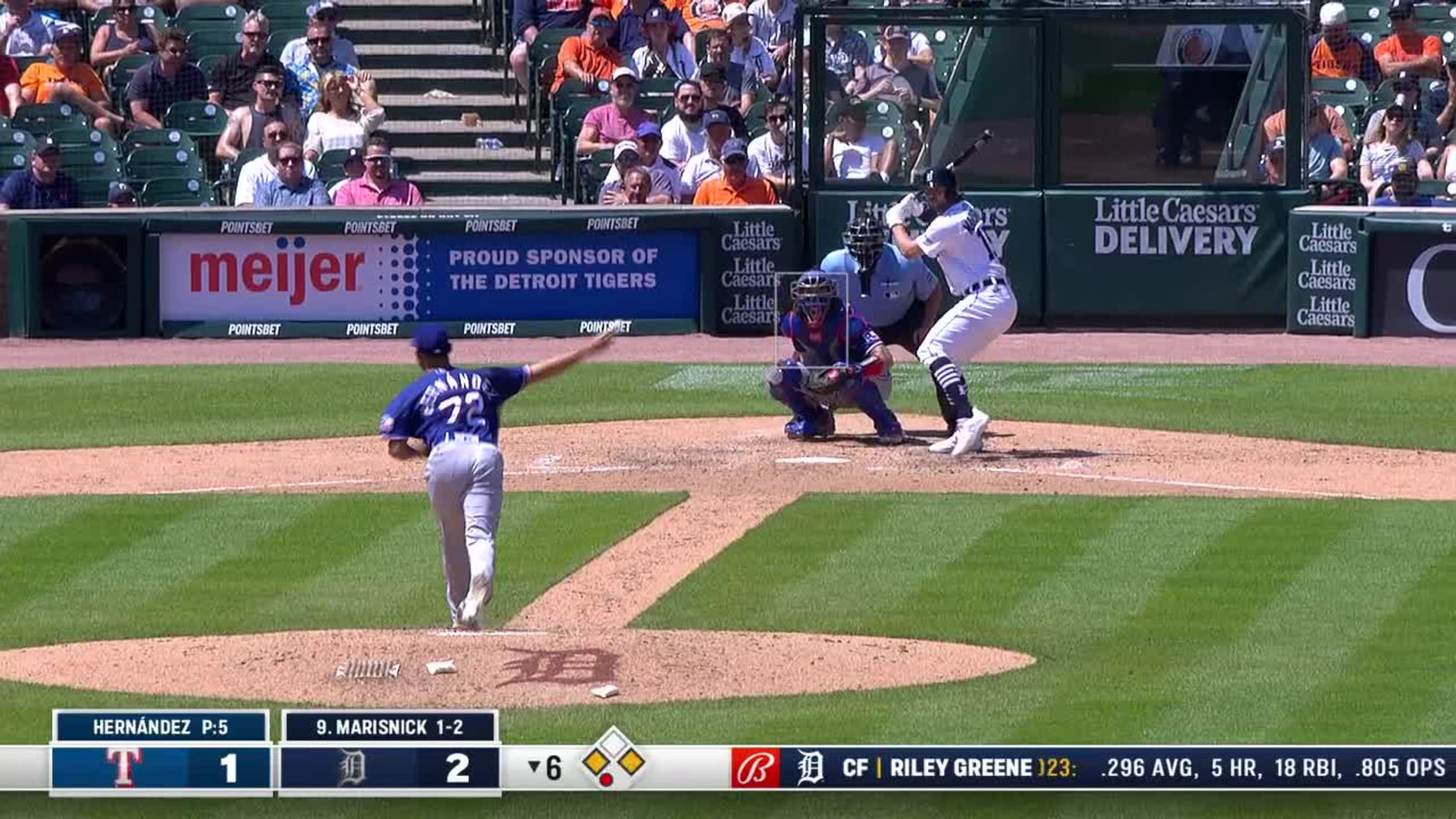 Jake Marisnick's RBI double, 06/11/2023