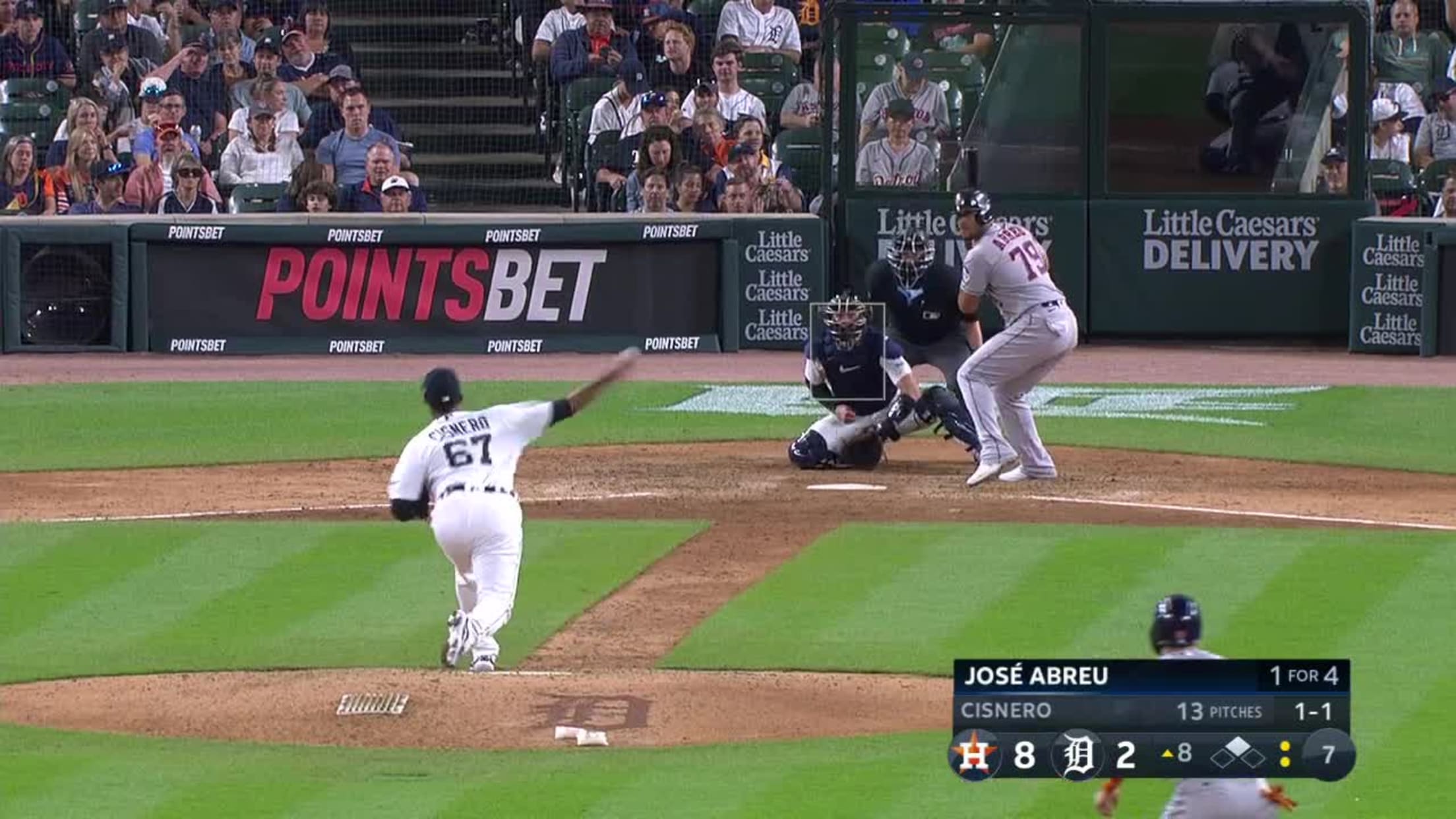 José Abreu's RBI single, 10/20/2023