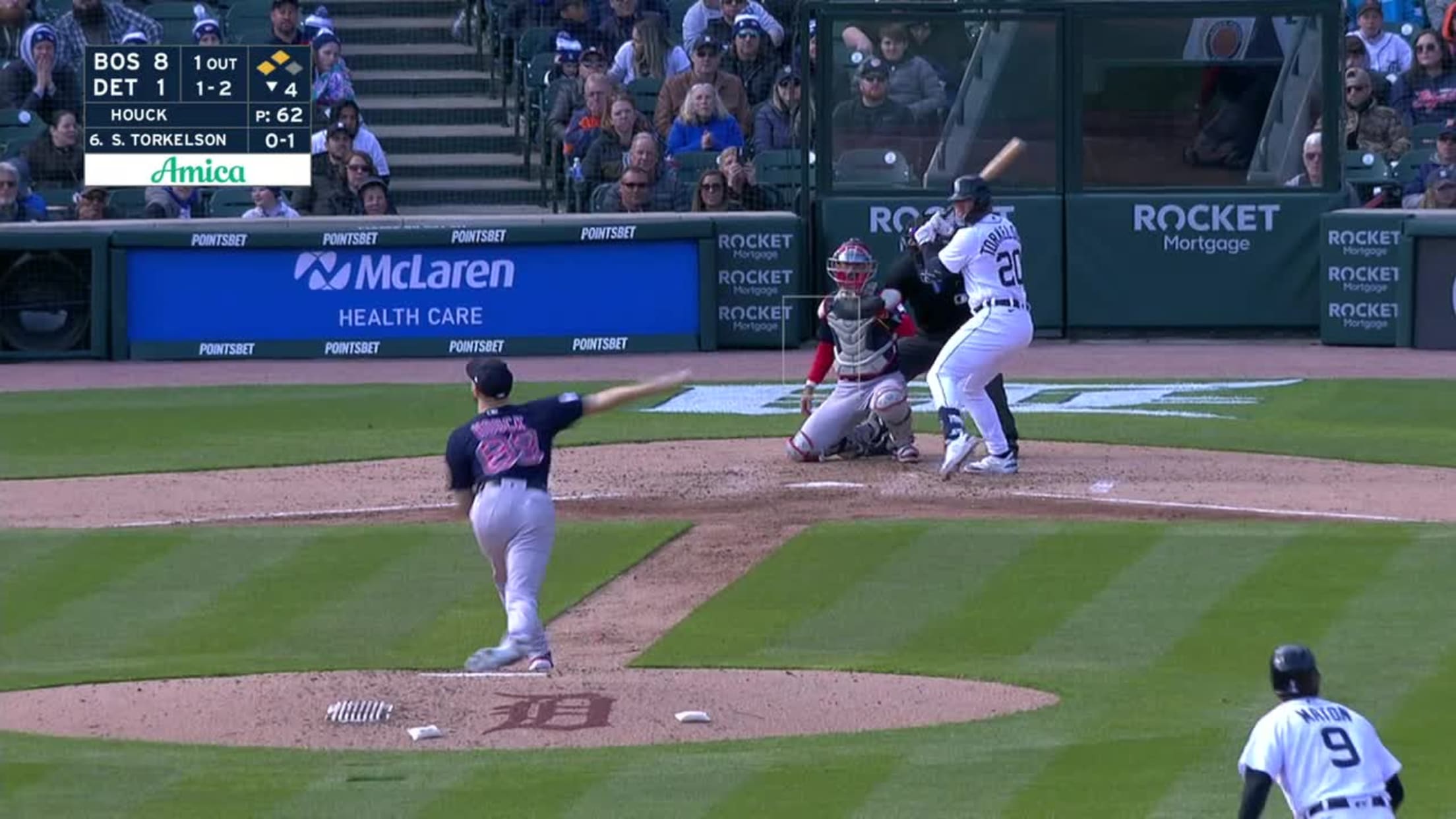 Spencer Torkelson's sac fly, 05/20/2022