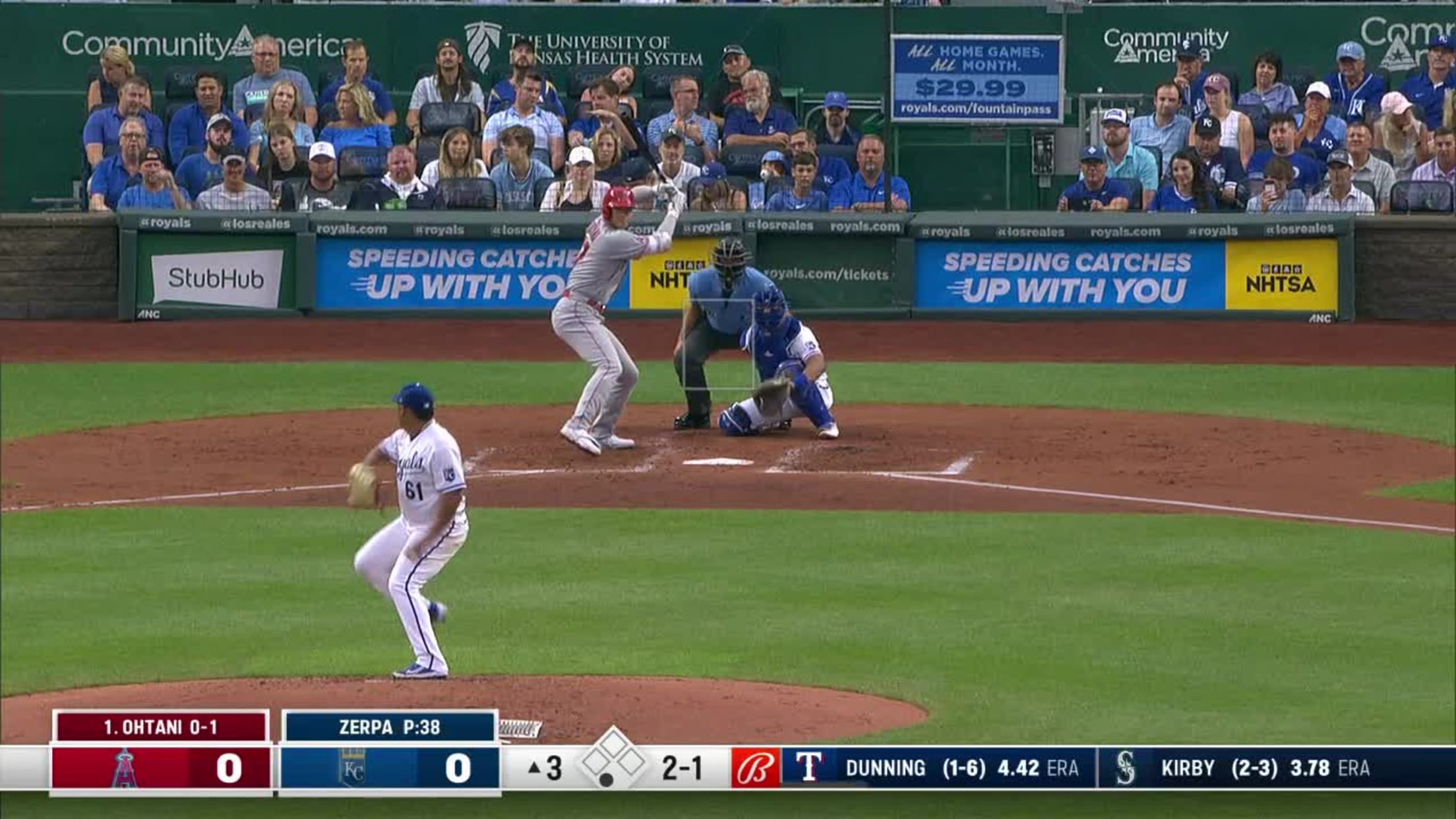 Shohei Ohtani clobbers solo homer puts Angels on top 07 26 2022 MLB