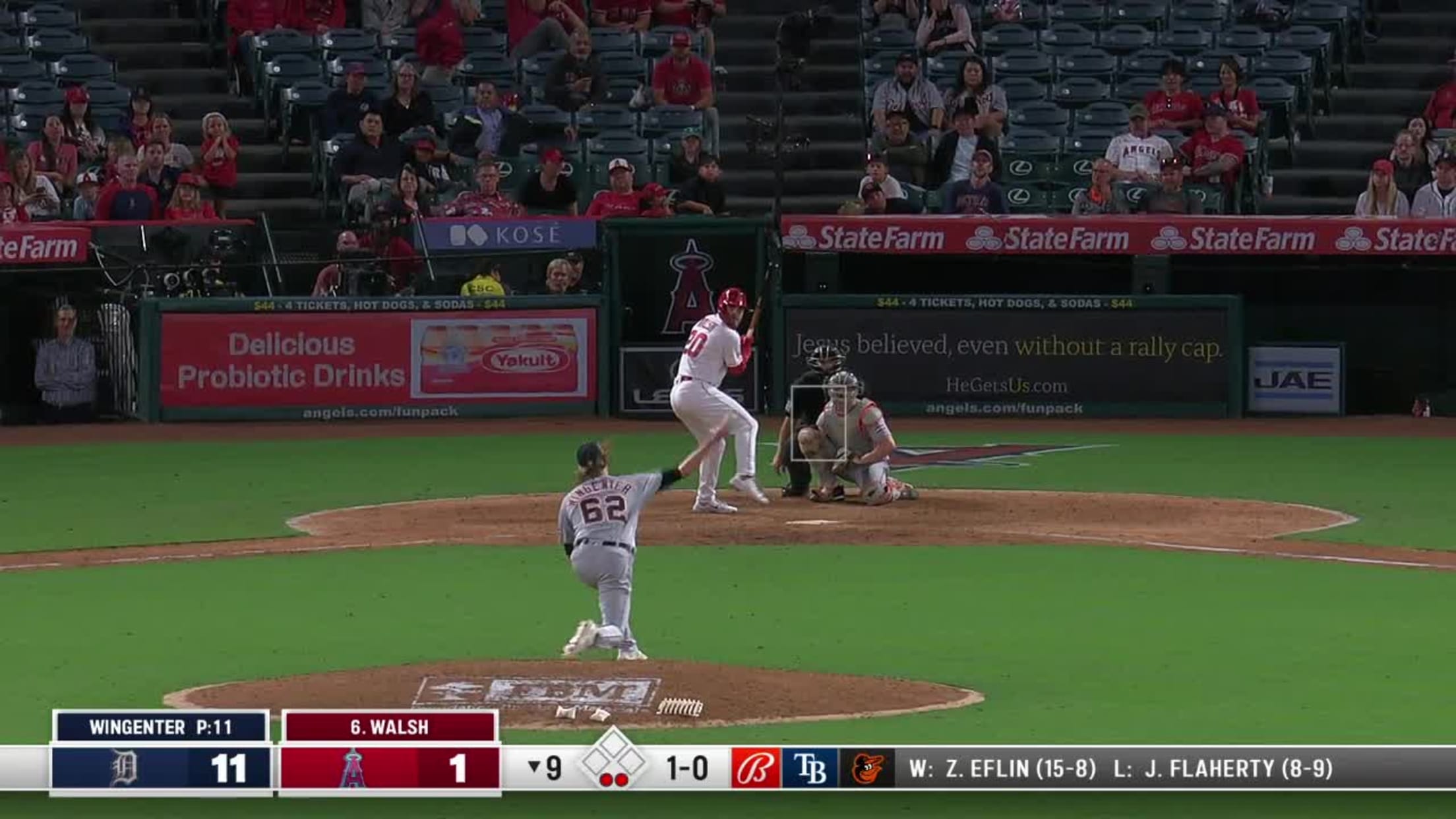 Los Angeles Angels' Jared Walsh pitches in with six hits in twinbill