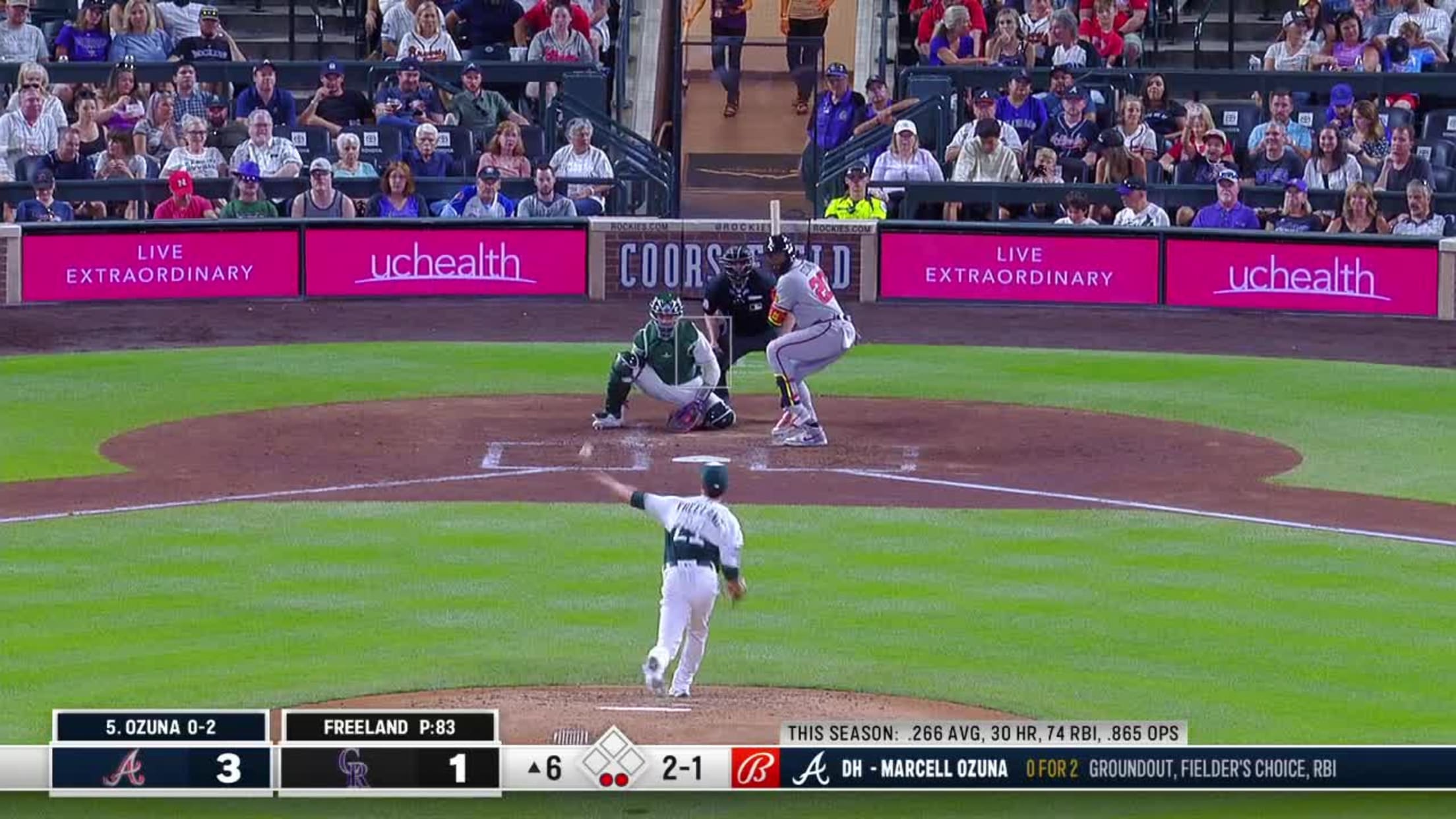 Marcell Ozuna's solo homer (12), 06/08/2023