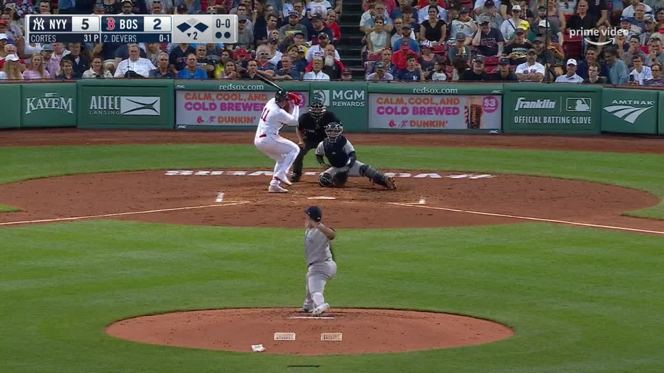 Nestor Cortes' weird strikeout of Rafael Devers