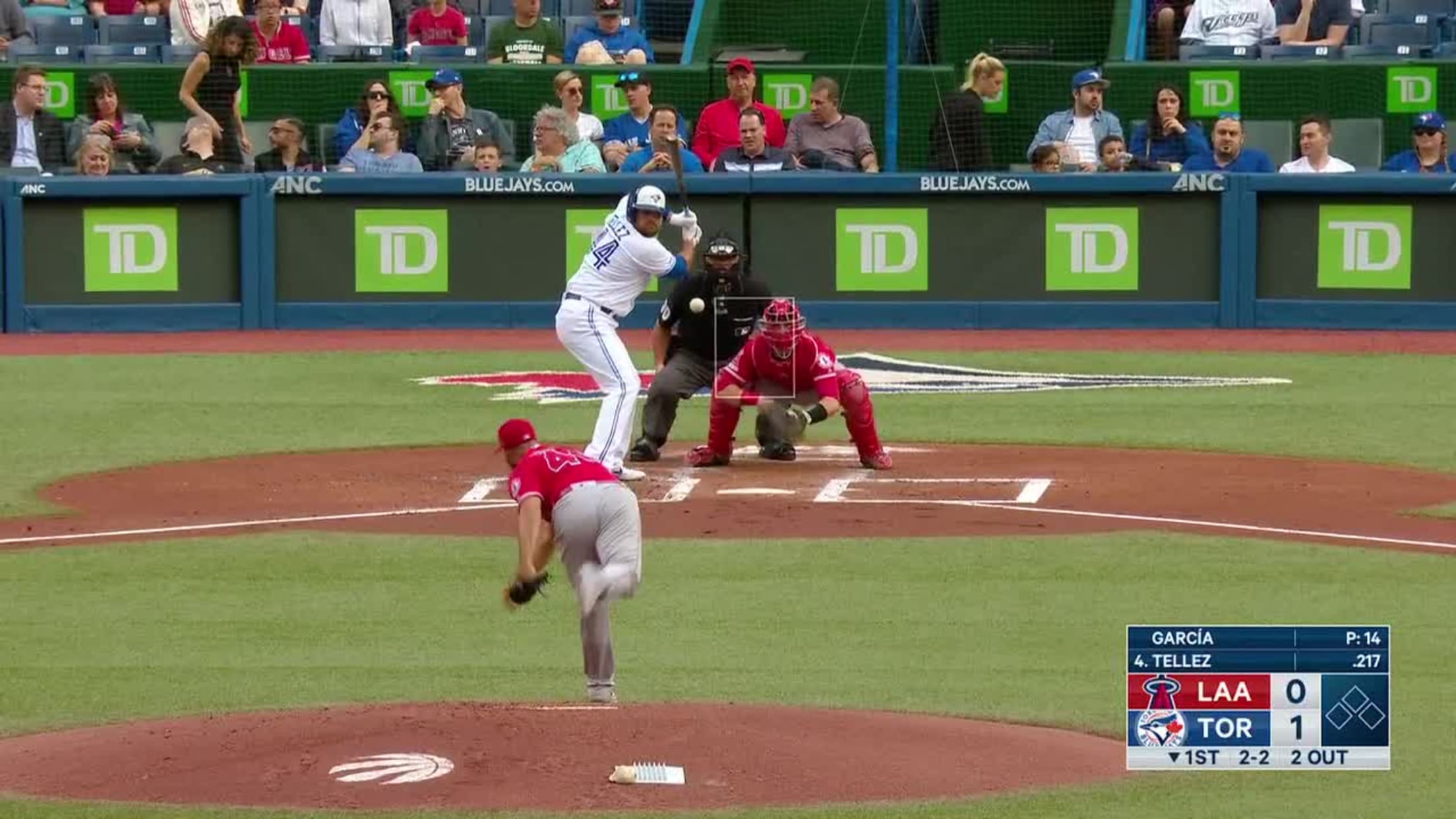 Going, going … girl! Rowdy Tellez lends his mighty swing to help Blue Jays  fans with their baby's gender reveal - The Athletic