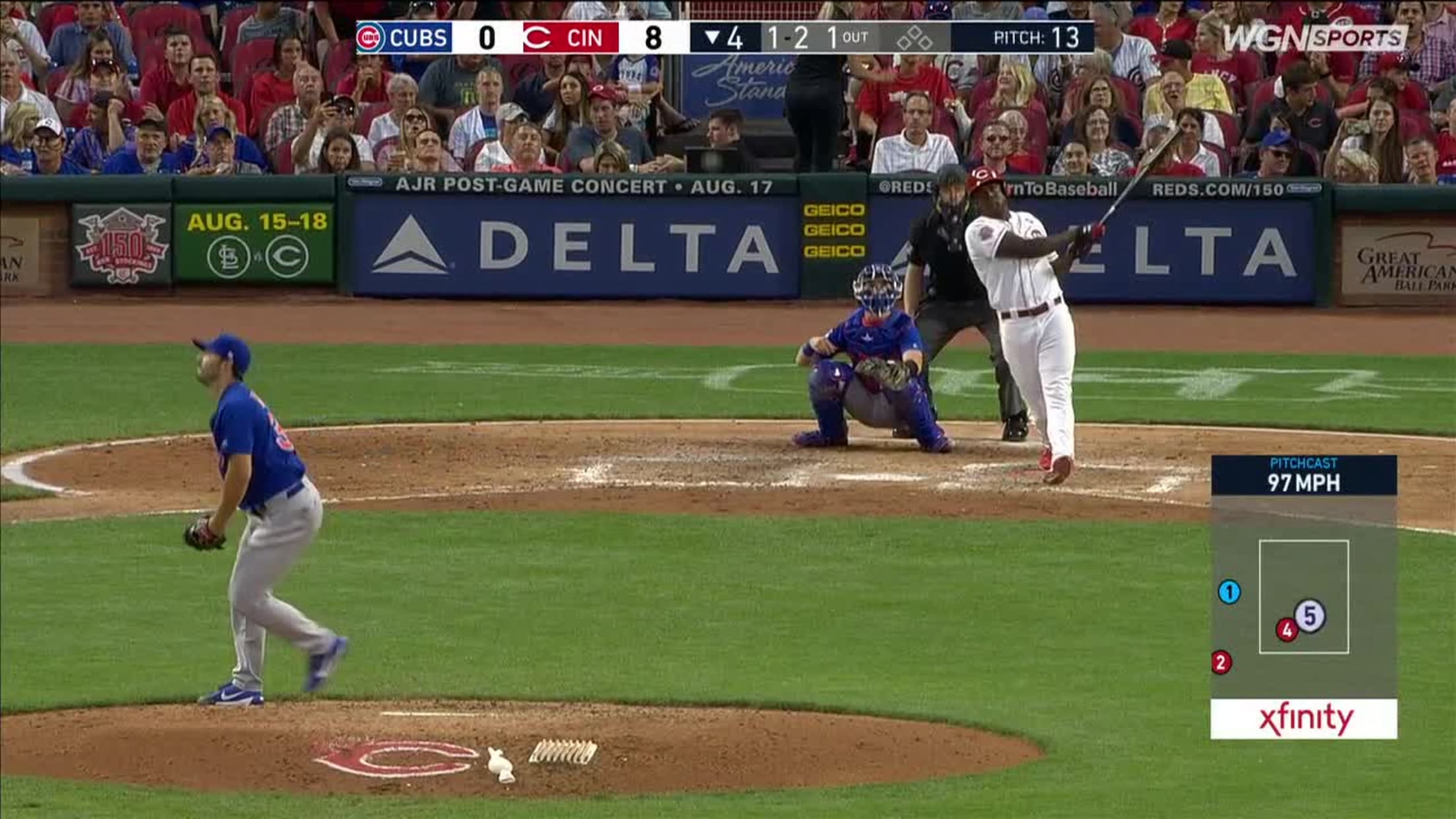 Aquino S 3rd Hr Of The Game 08 10 2019 Mlb Com