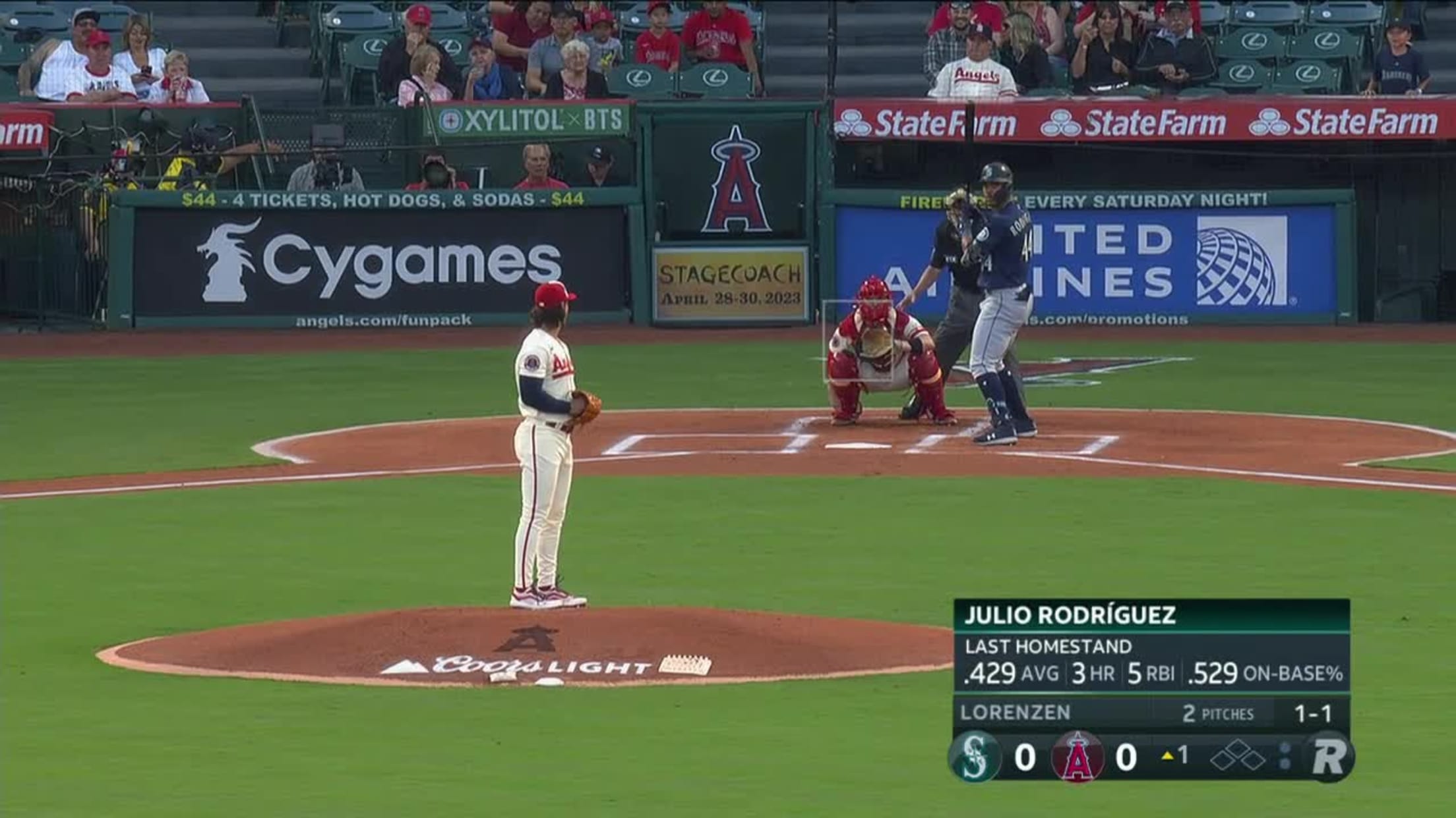 Julio Rodriguez Game Used Jersey - Felix HOF Weekend, 8/11/23 vs. BAL -  2-5, 4 RBI, 19th HR of 2023, 47th of career