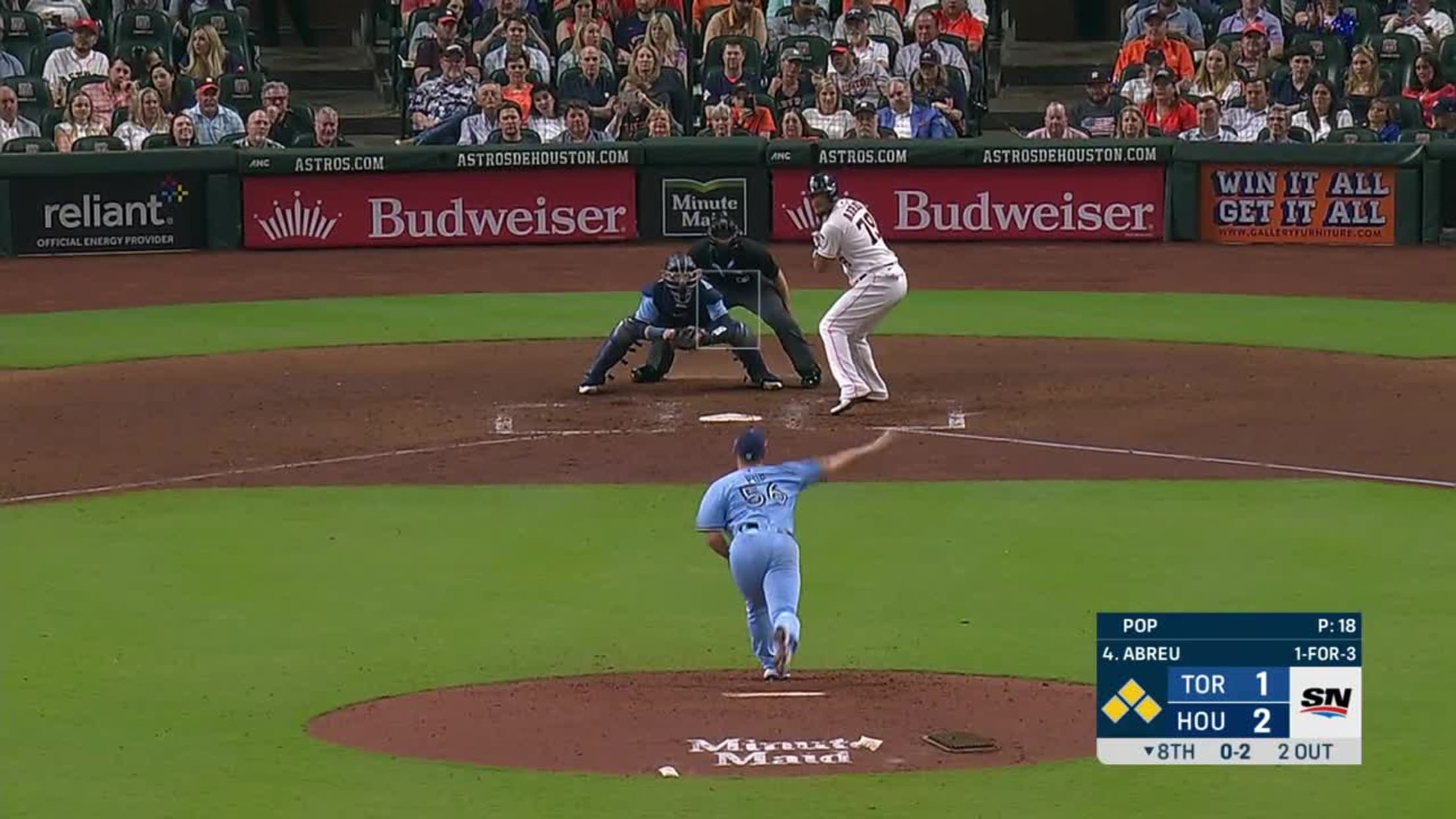 José Abreu's two-run homer (6), 06/28/2023