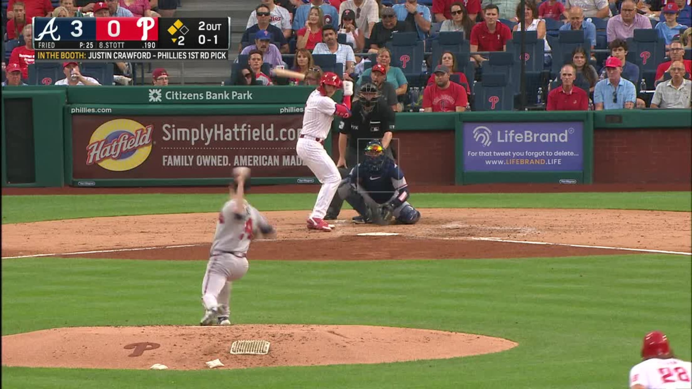 MLB Network on Instagram: Bryson Stott's grand slam got Citizens Bank Park  LOUD! 🔔 🎥 NTT #BallparkCam