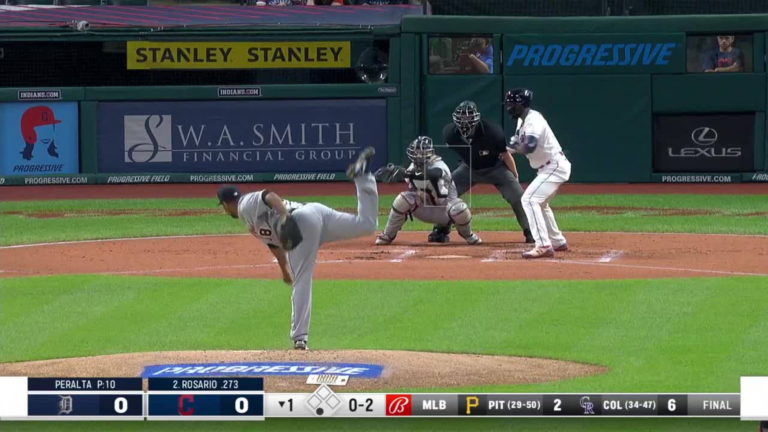 Wily Peralta Ball to Amed Rosario | 06/30/2021 | Philadelphia Phillies