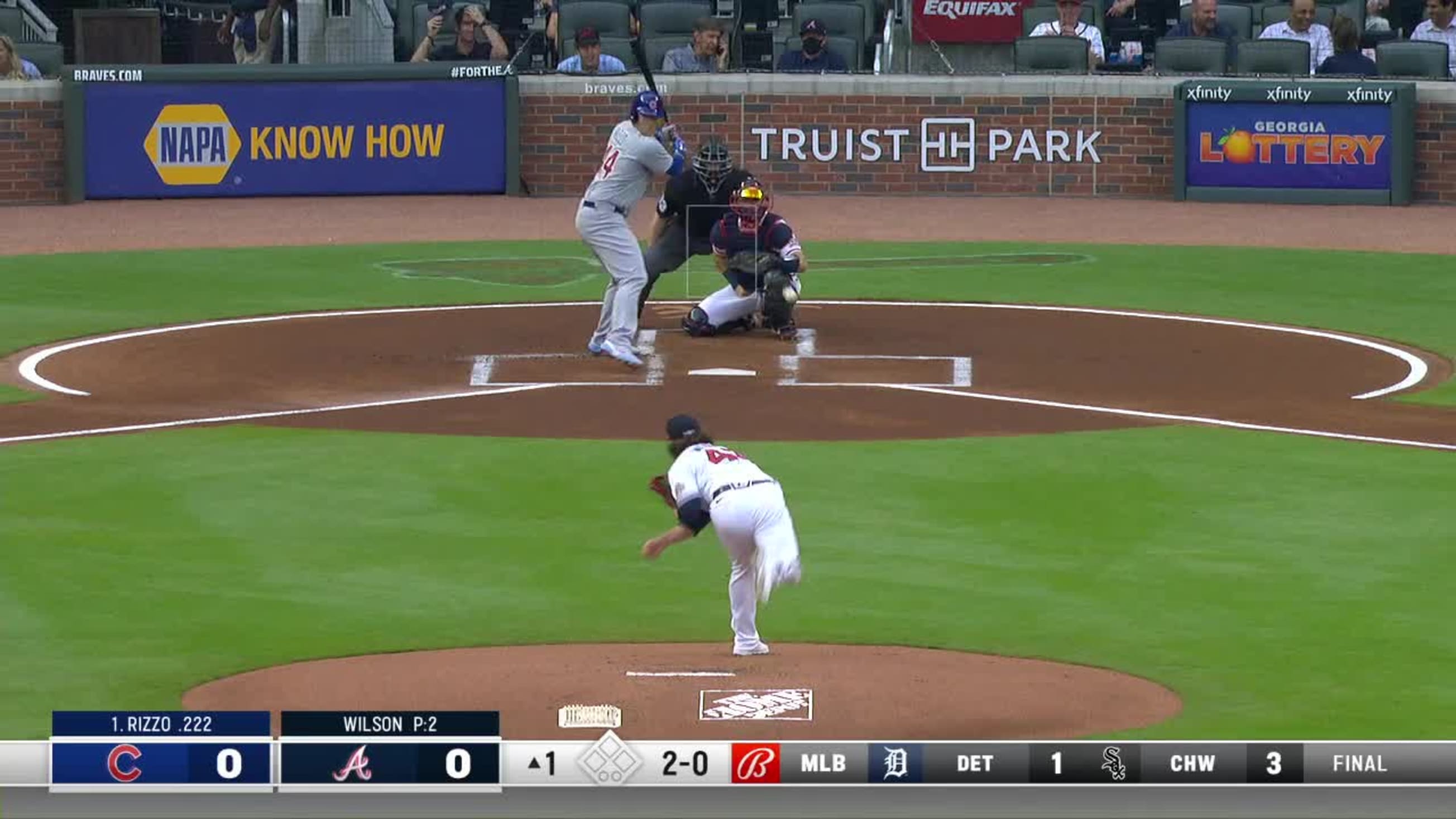 Braves' Ronald Acuña Jr. hit on the left elbow by a pitch, leaves