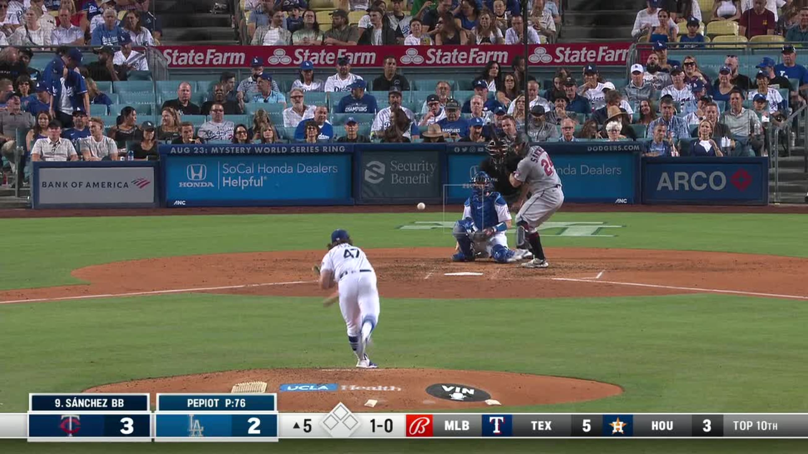 Gary Sánchez's two-run homer (18), 08/27/2023