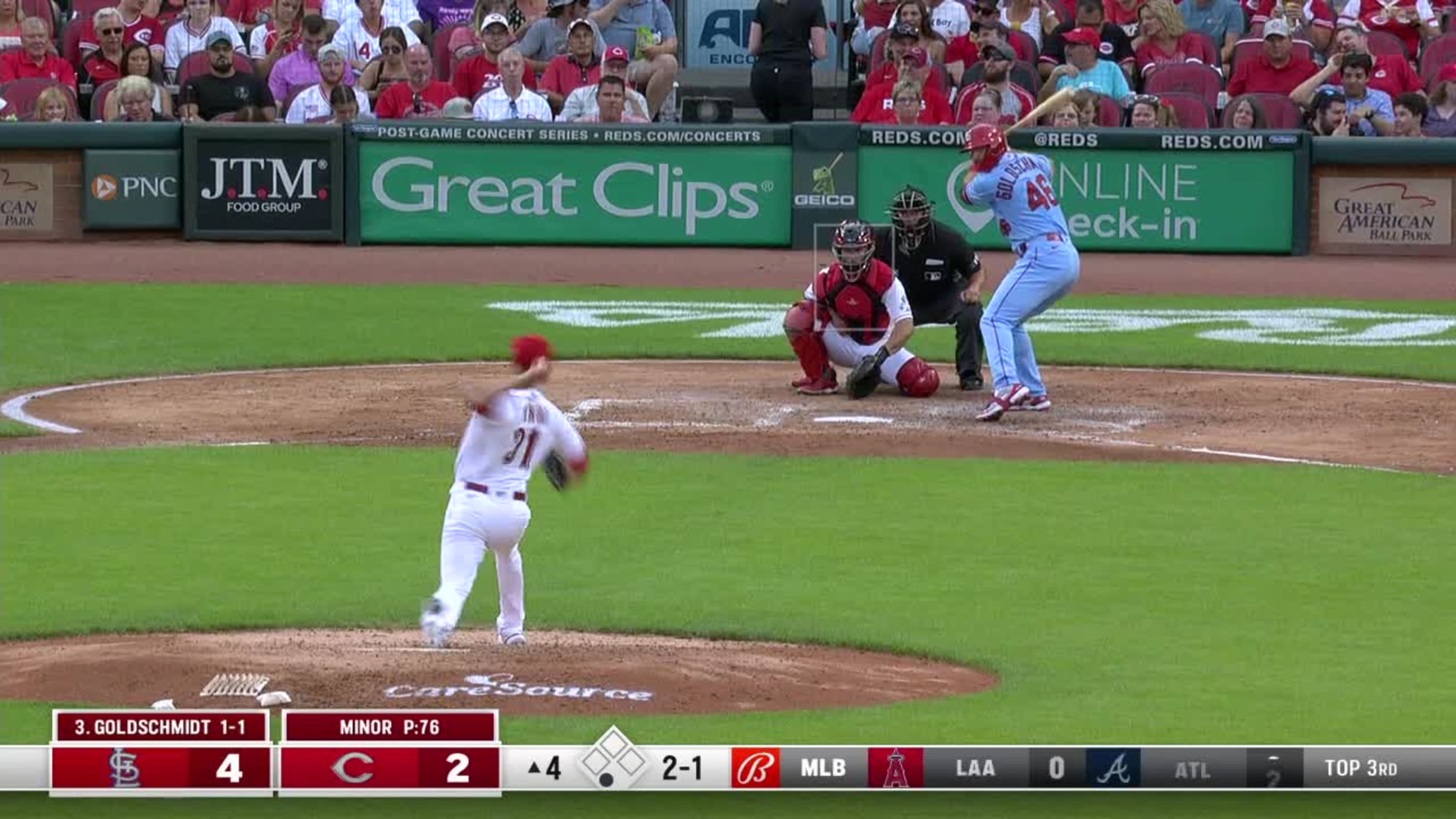 Paul Goldschmidt's 35th homer, 09/07/2022