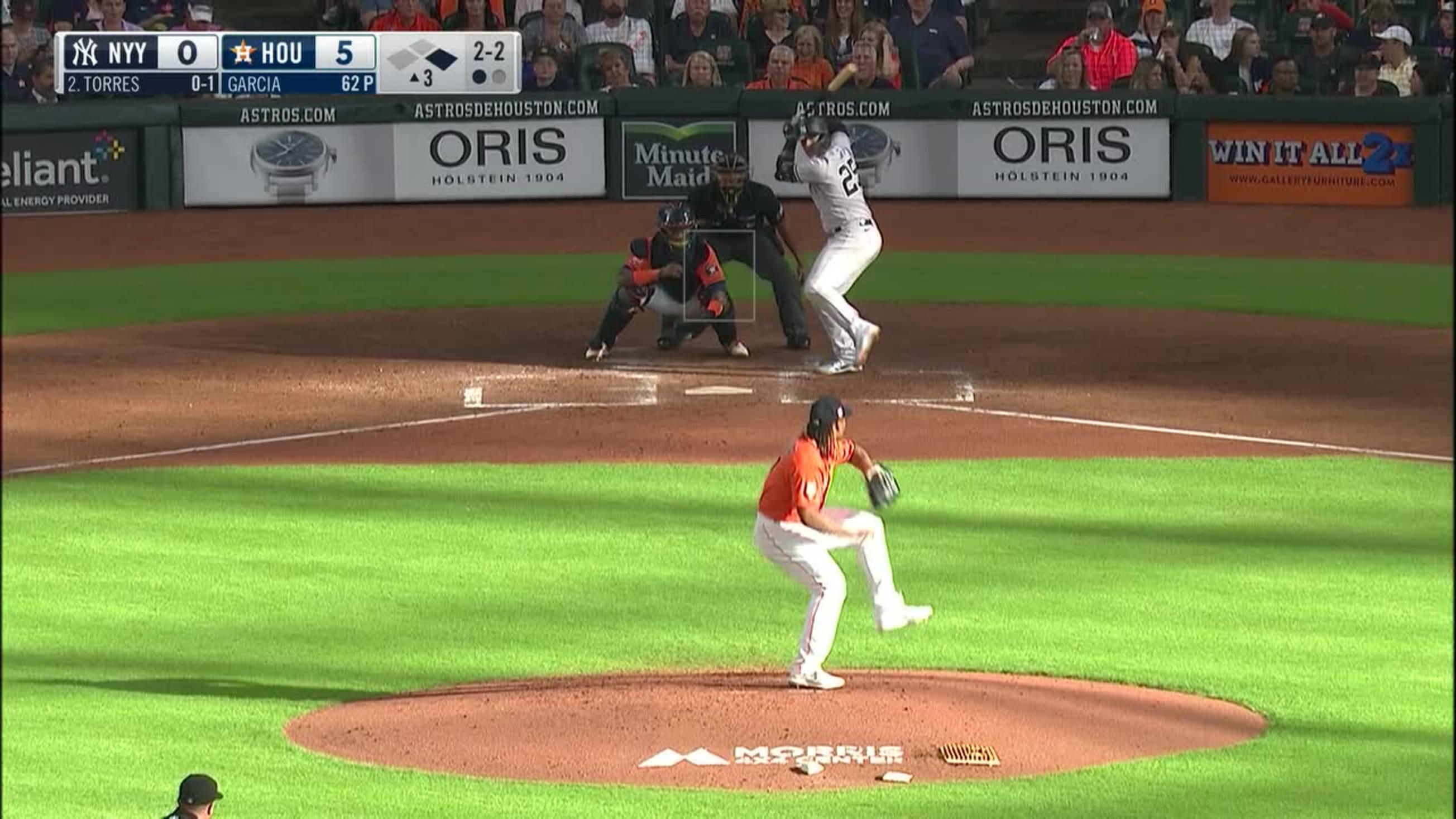 Dozen home runs for Gleyber Torres - Líder en deportes