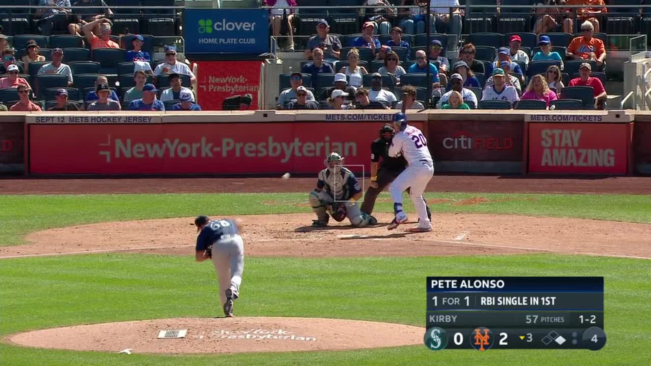Polar bear POP! Pete Alonso SMASHES his 40th homer of the year
