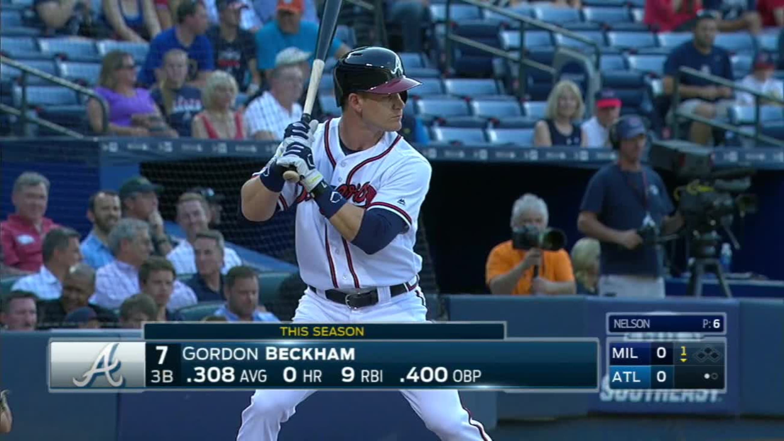 Why is Gordon Beckham broadcasting? Because he still has something