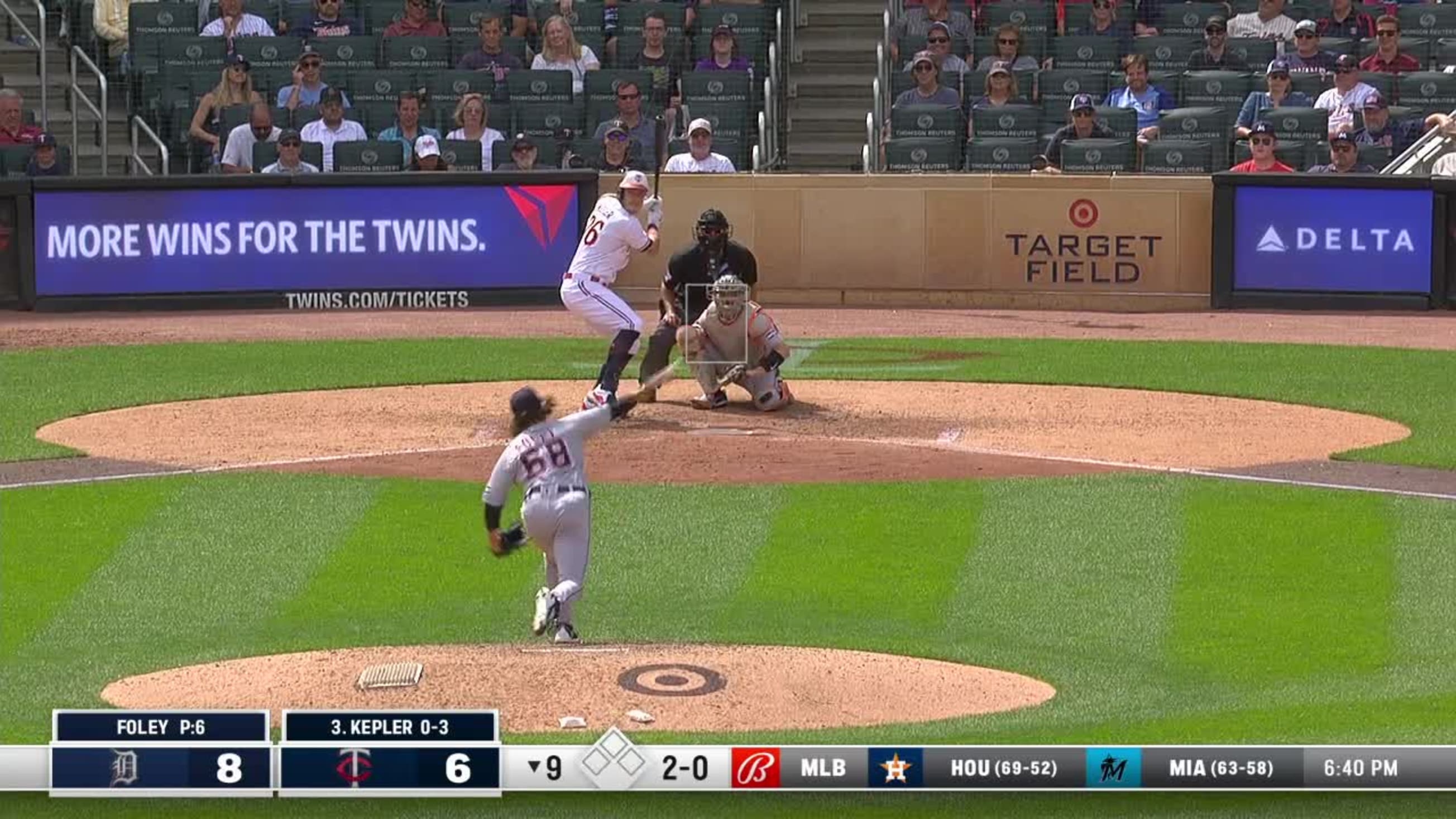 Max Kepler 24th Home Run of the Season #Twins #MLB Distance: 390ft