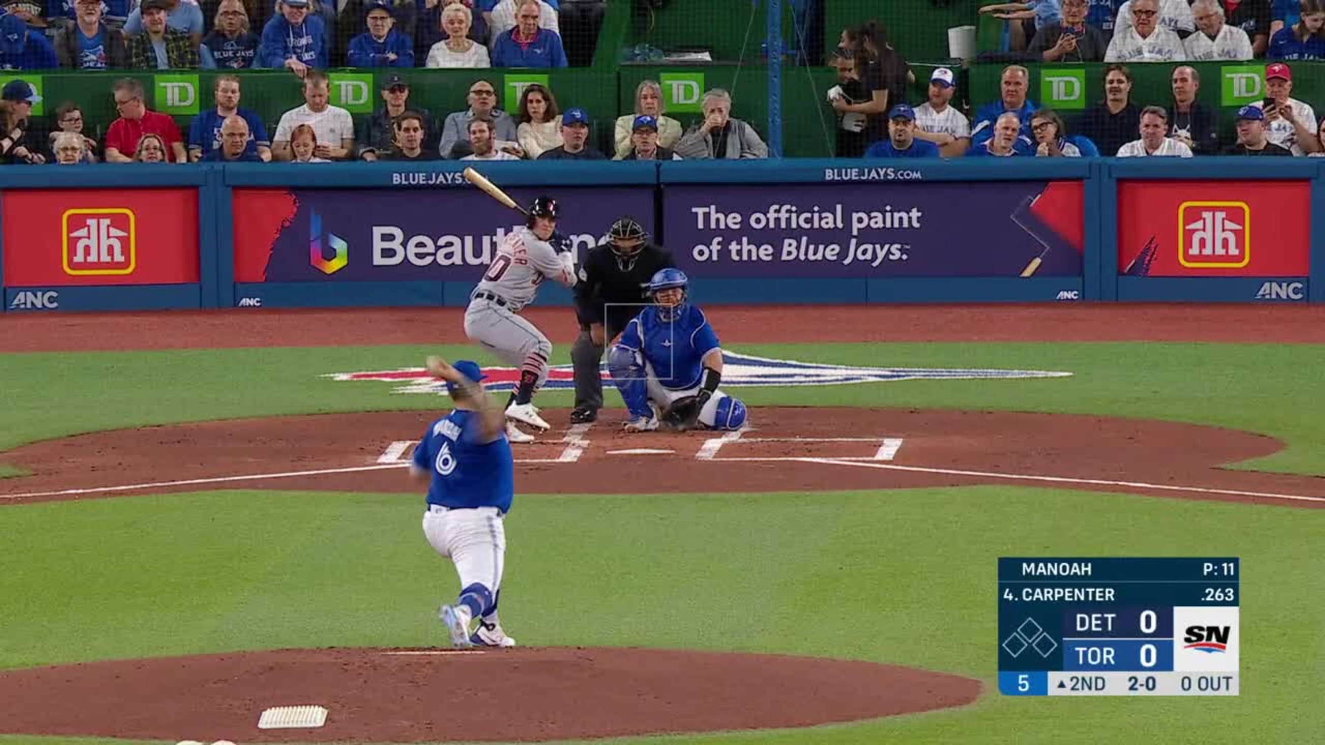 Kevin Kiermaier Can Fly! Robs Home Run In First Inning Of Blue Jays Home  Opener. #mlb #shorts 
