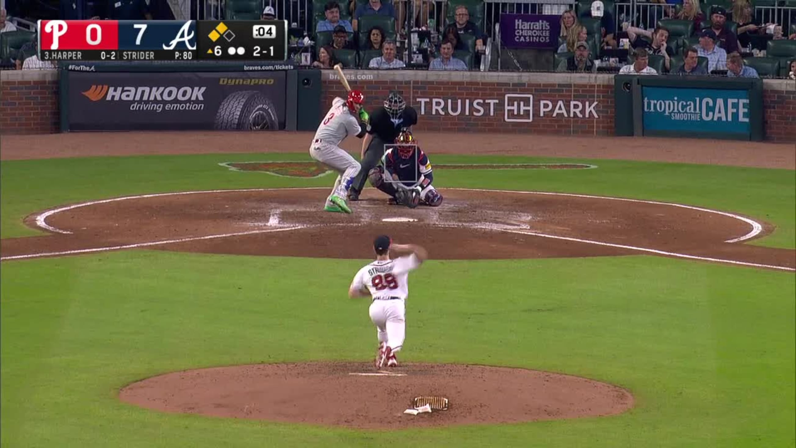 Harper No HR Fade (-800) ✓  Highlights and Live Video from Bleacher Report