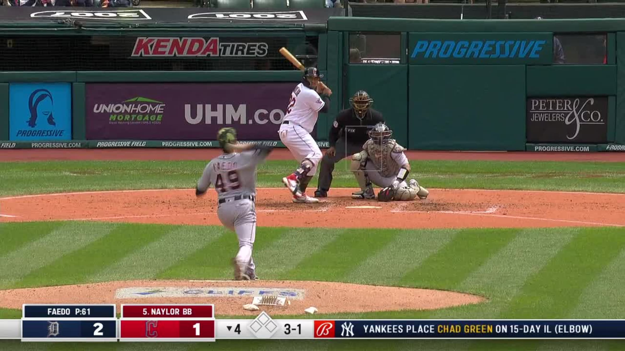 Josh Naylor's solo home run, 05/22/2022