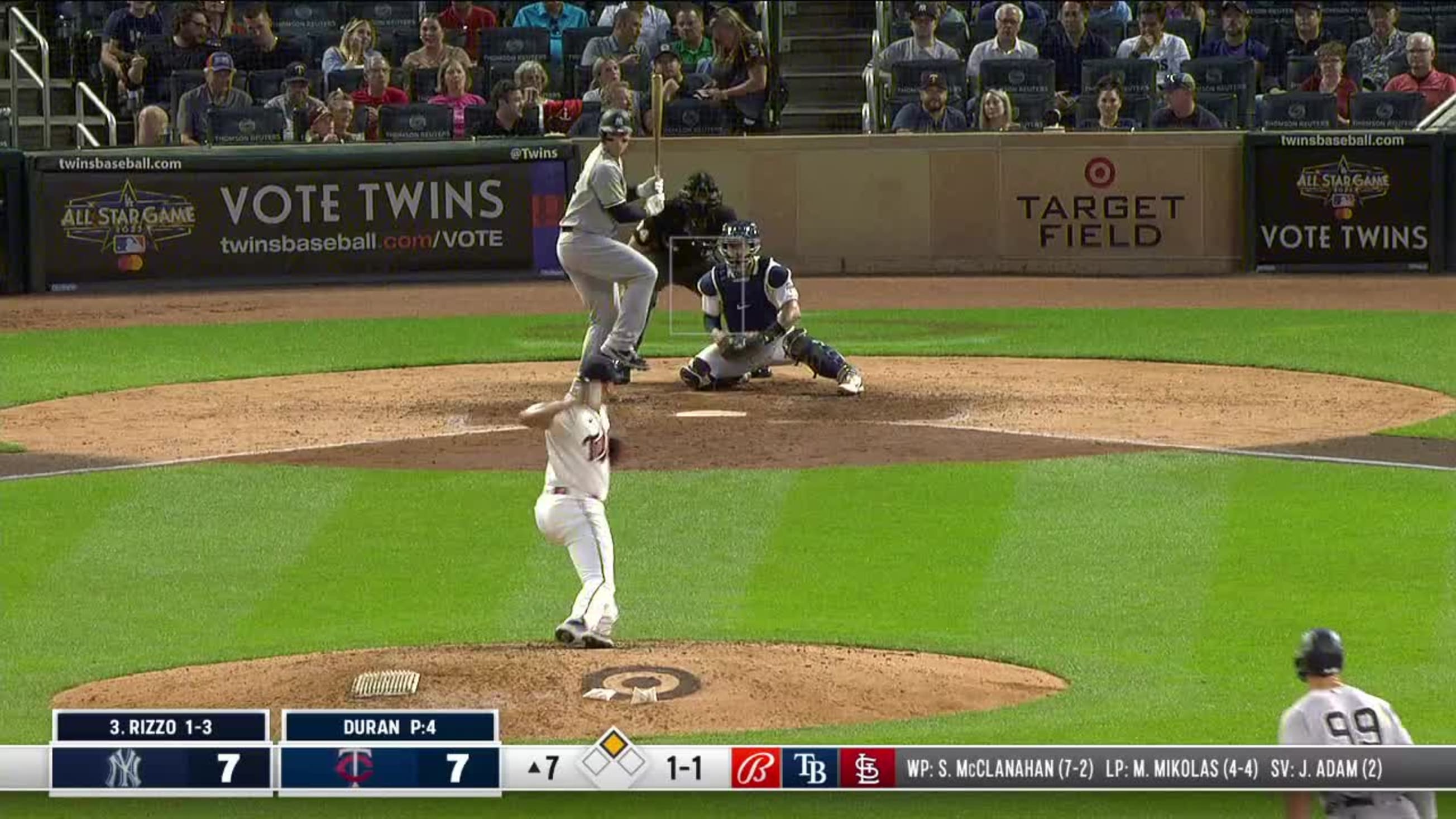 Anthony Rizzo's go-ahead single, 06/02/2022