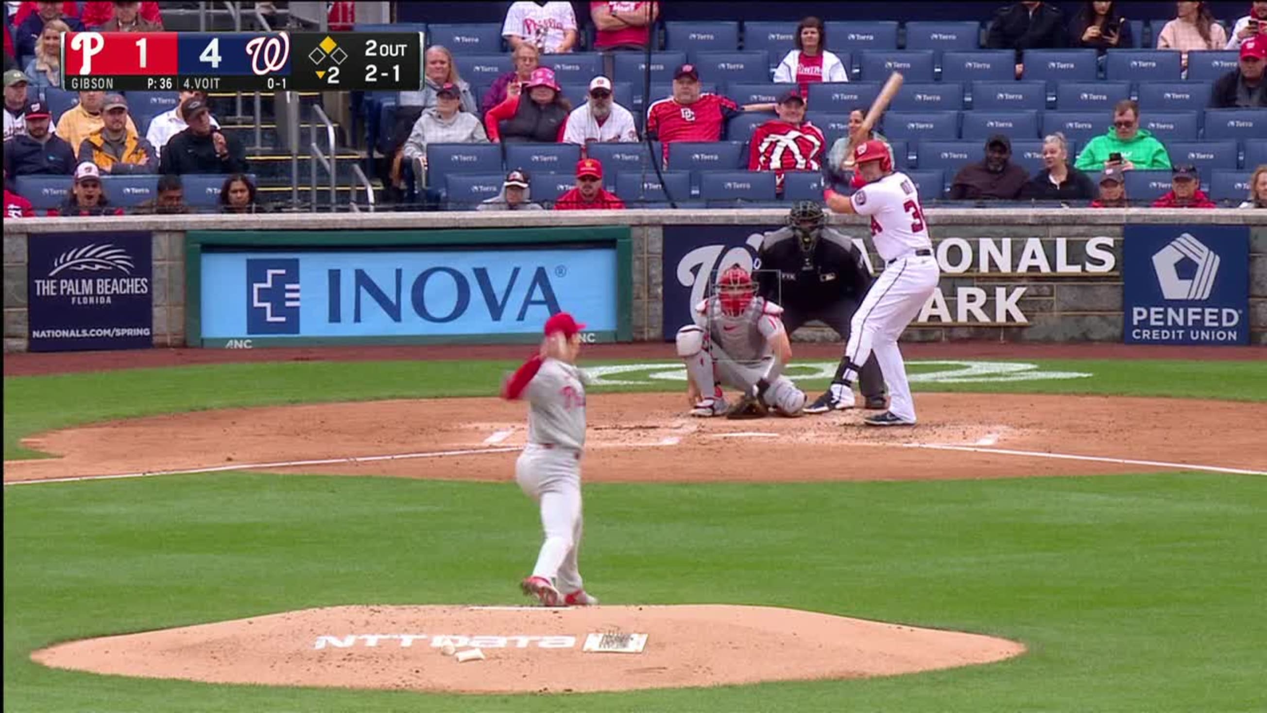 Luke Voit hits solo homer, The City Connect jersey buttons are the  strongest buttons ever 💪, By MASN Nationals