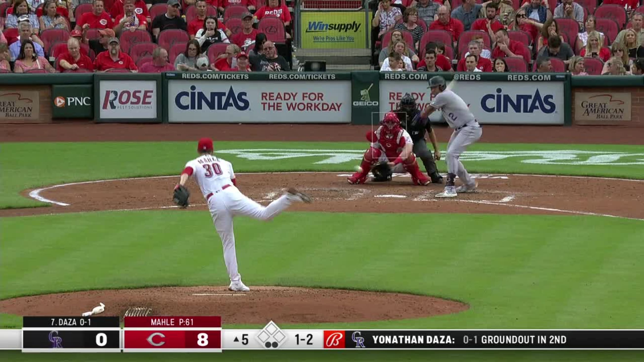 Yonathan Daza Strikes Out Swinging Yonathan Daza To 1st Wild Pitch By Pitcher Tyler Mahle 06 11 21 Mlb Com Yonathan Daza Strikes Out Swinging Yonathan Daza To 1st Wild Pitch By Pitcher Tyler Mahle 06 11 21 Mlb Com