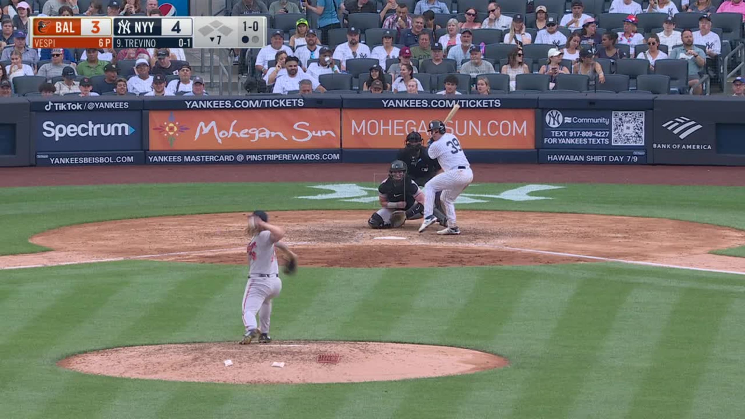 Jose Trevino's solo home run (3), 05/01/2023