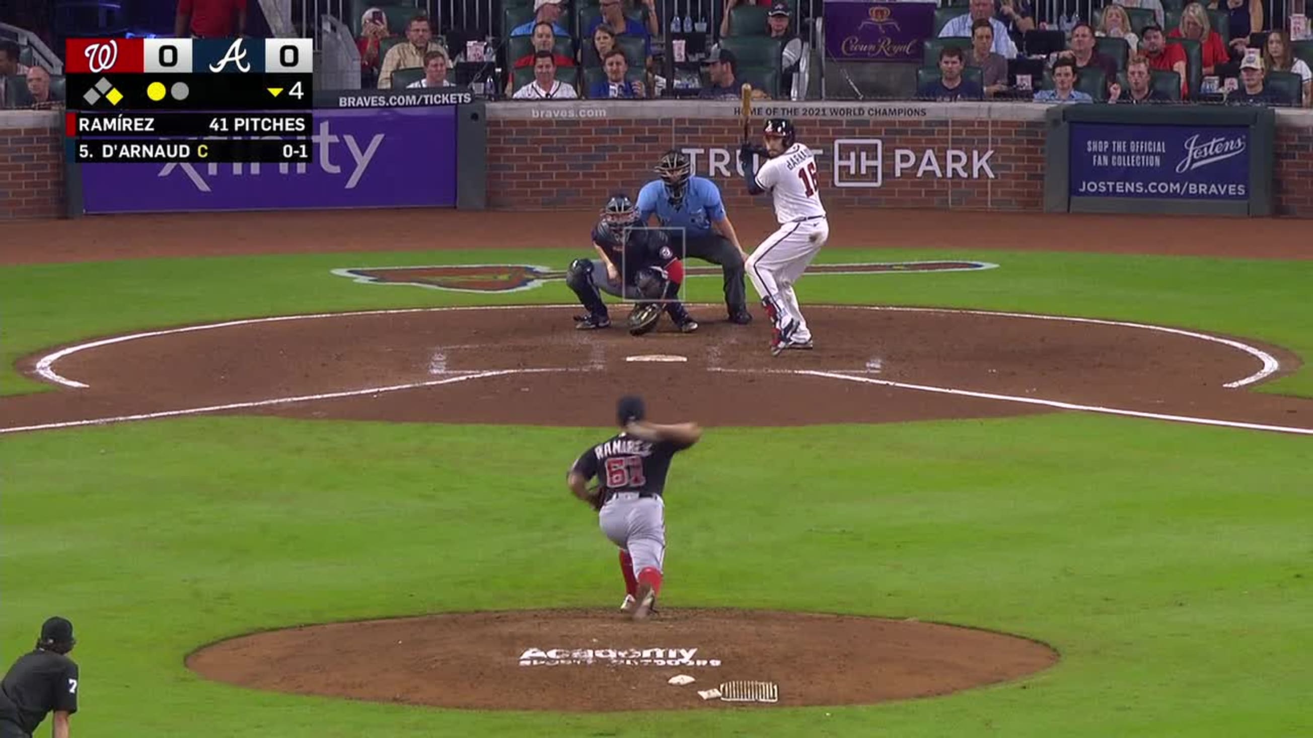 WATCH: Travis d'Arnaud smacks a two-out hit to add to the Braves lead -  Sports Illustrated Atlanta Braves News, Analysis and More