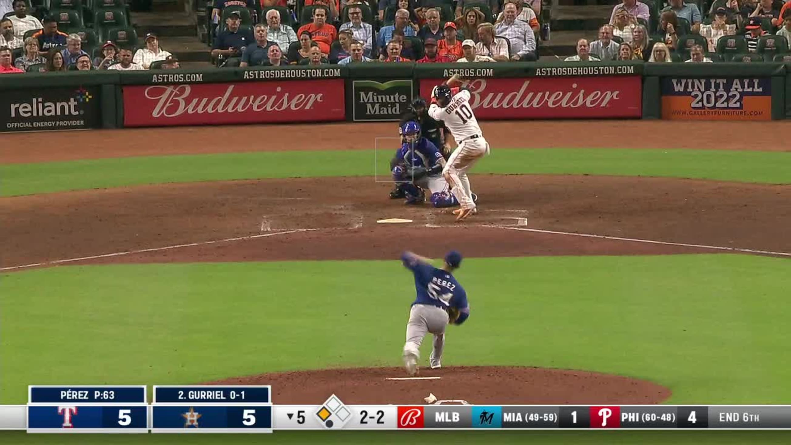 Yuli Gurriel's sac fly, 05/17/2023