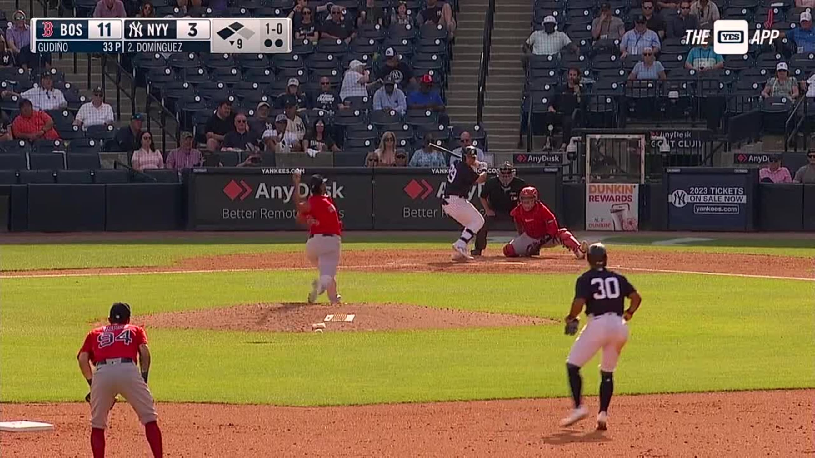 Jasson Domínguez's solo homer (3), 09/06/2023