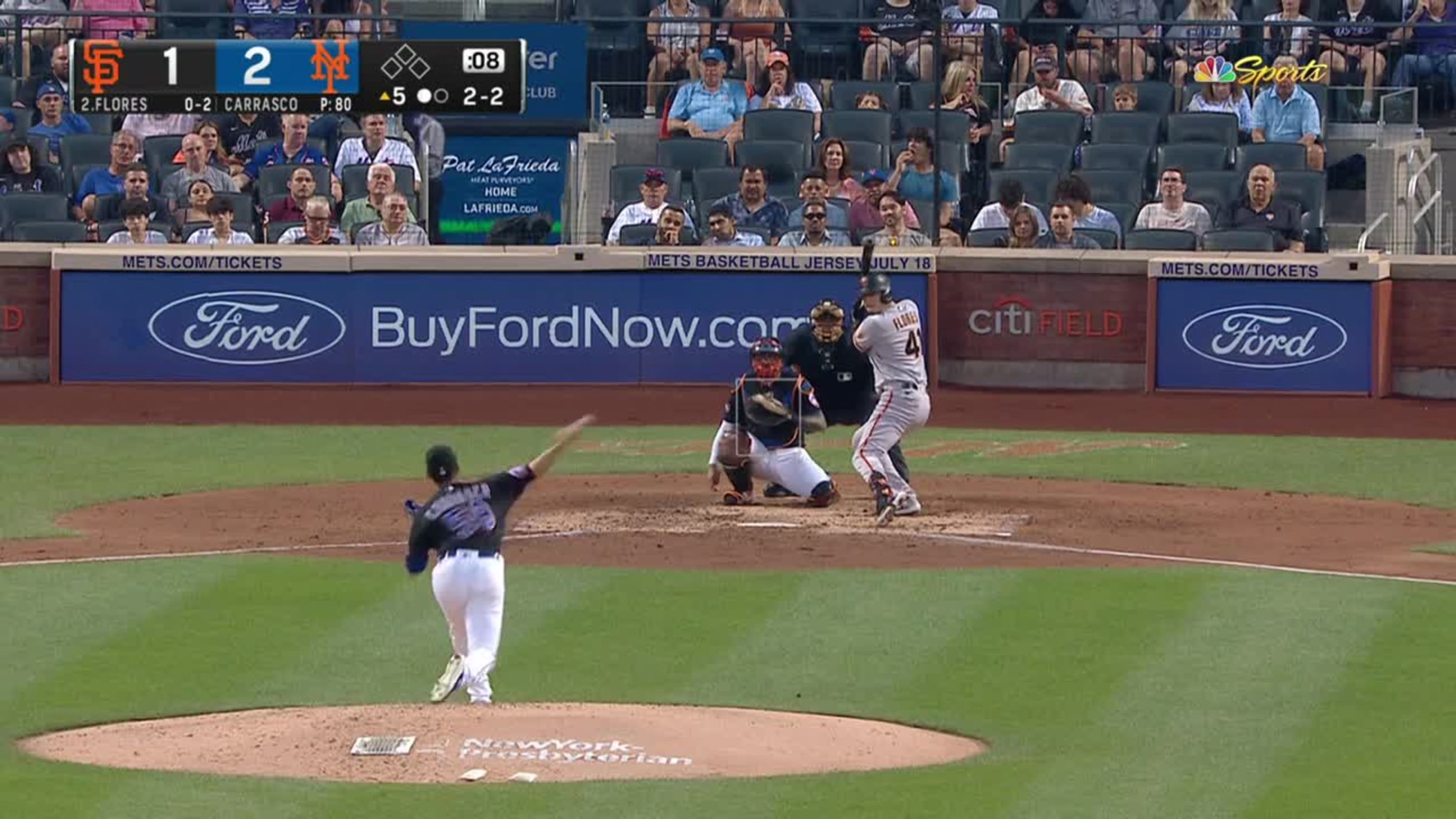 Wilmer Flores' solo homer (12), 07/20/2023