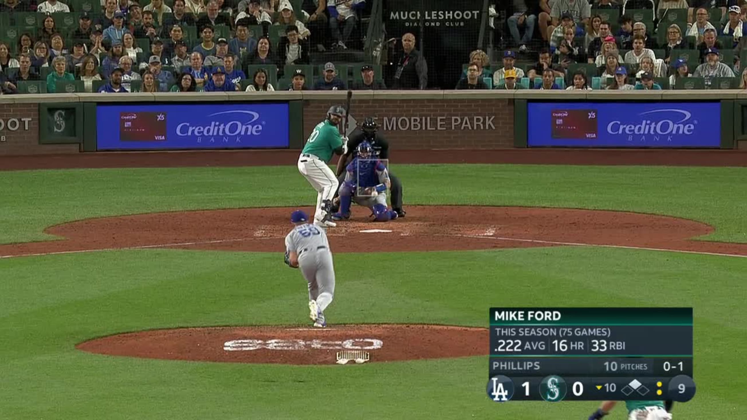 Mike Ford's game-tying single, 09/16/2023