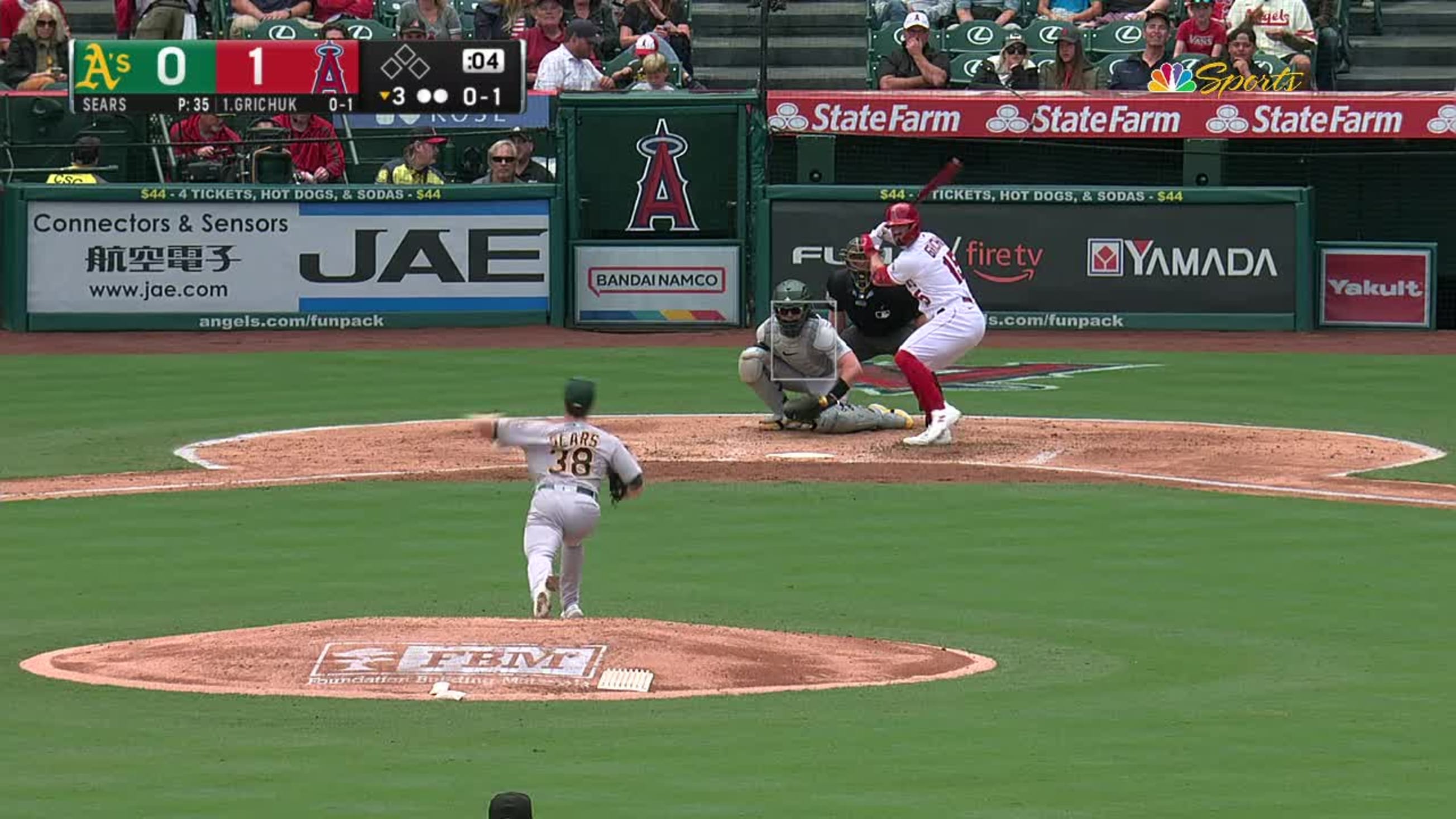 Grichuk hits a solo homer in his first game as an Angel 14 years after  being drafted by them! : r/baseball