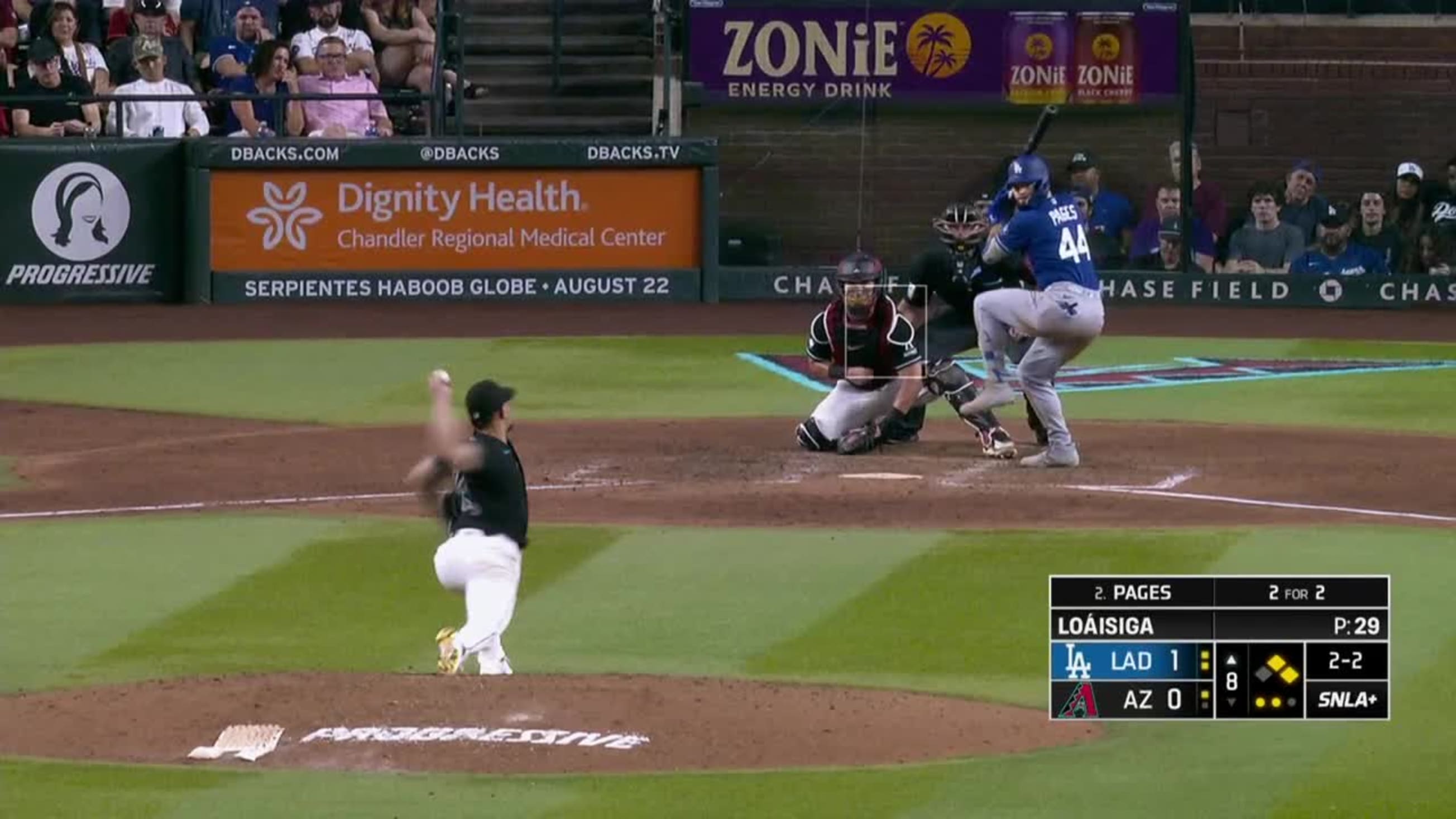 Andy Pages strikes out swinging. | 08/08/2026 | MLB.com