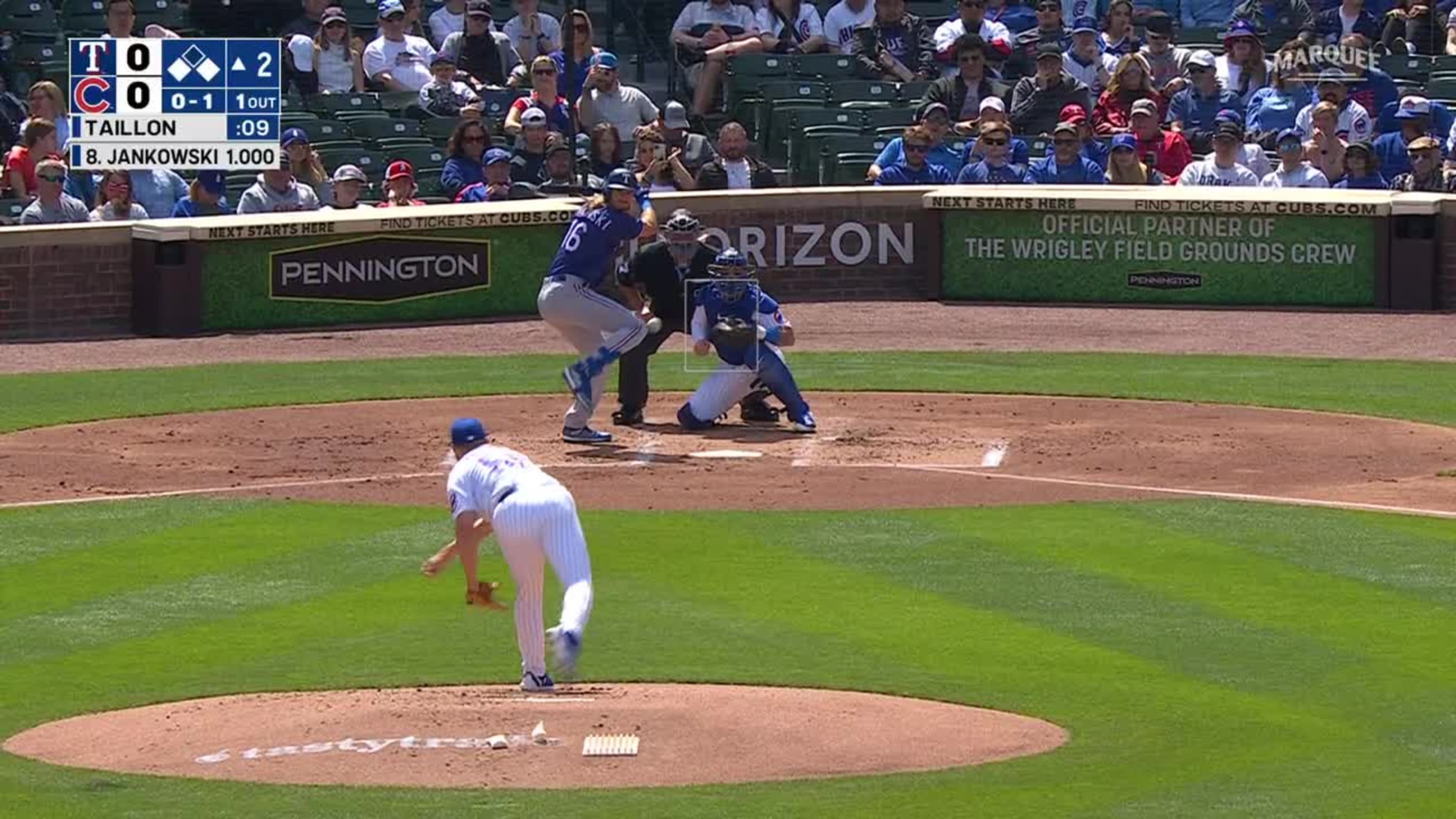 Travis Jankowski's RBI forceout, 05/17/2022