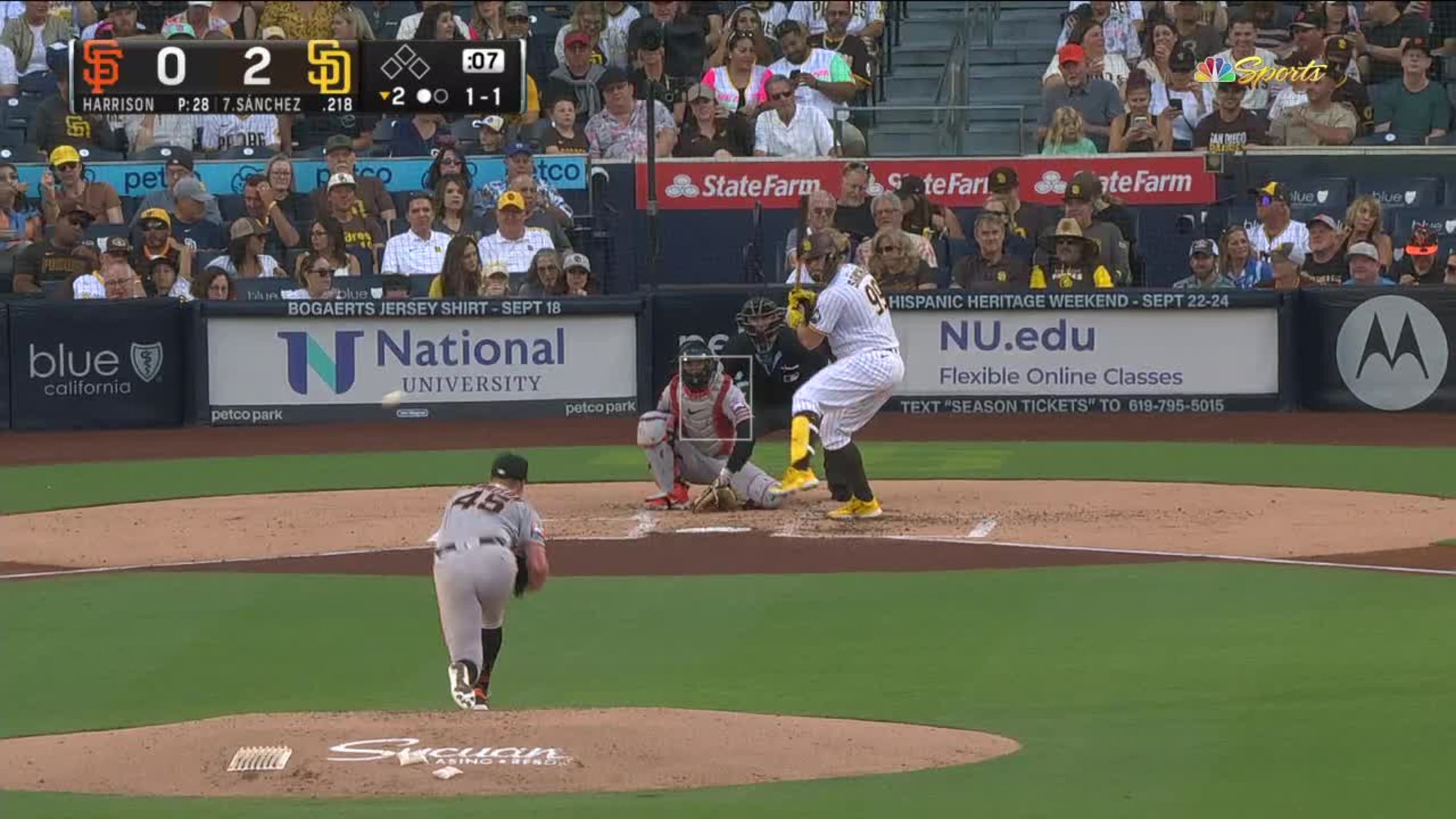 Gary Sánchez's solo homer (13), 08/02/2023