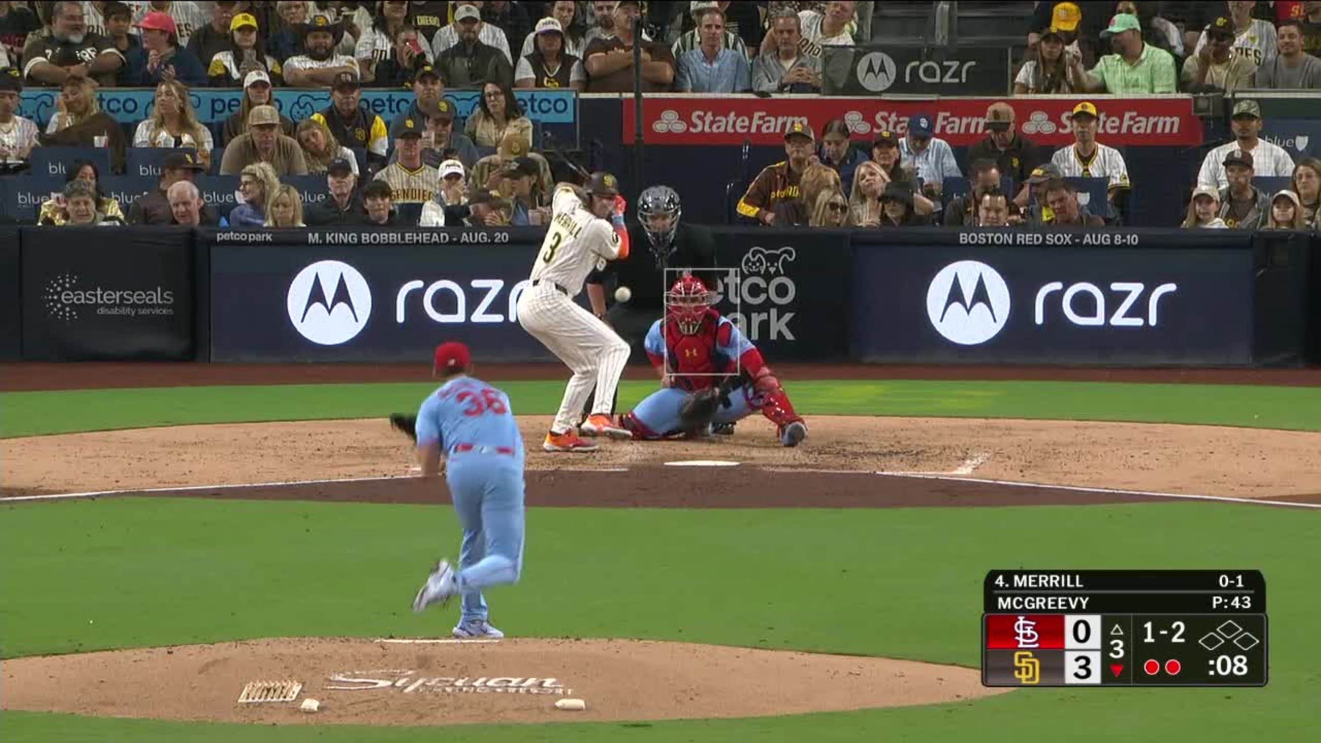 Jackson Merrill's solo home run (8) | 08/02/2025 | MLB Japan