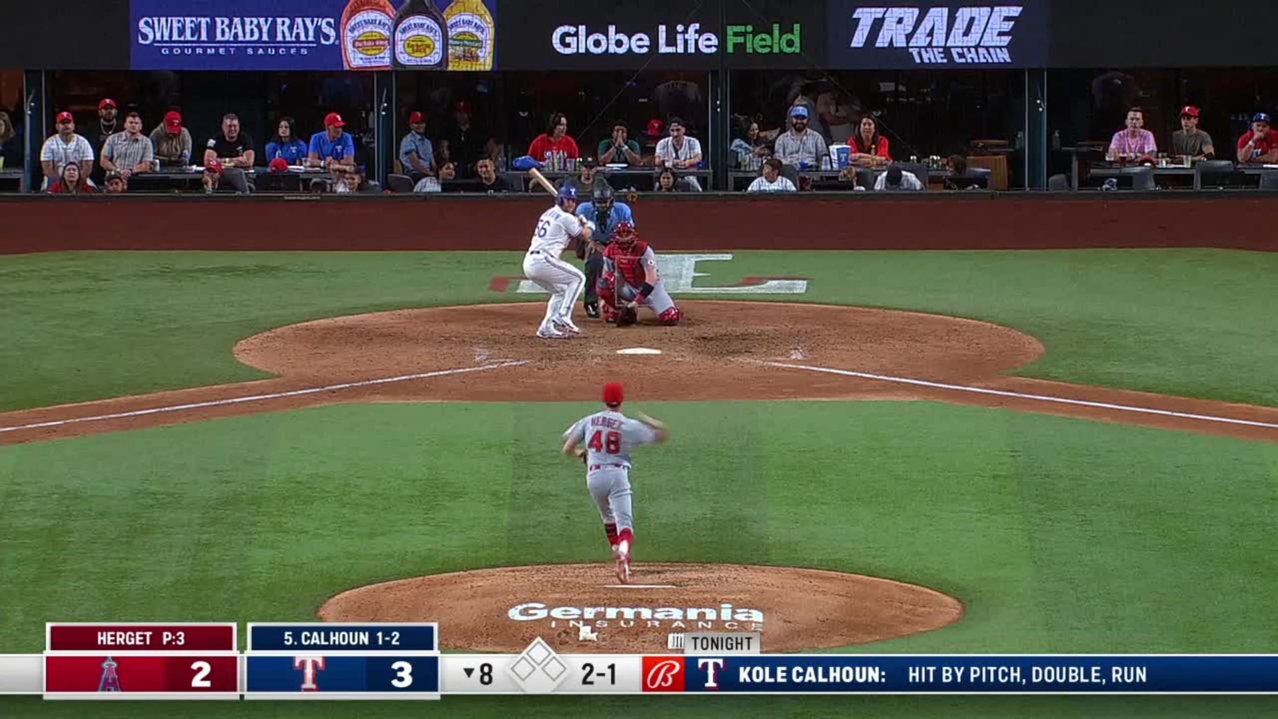 Kole Calhoun's solo home run, 05/18/2022