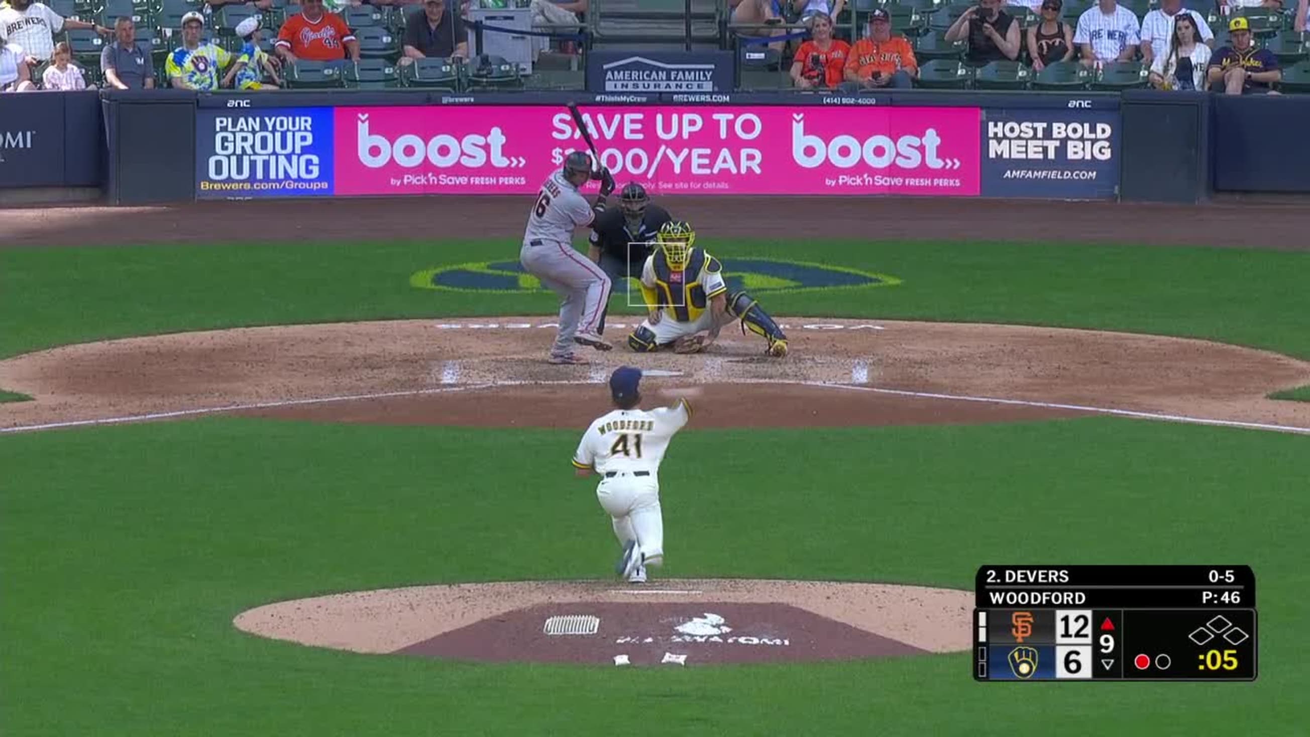Rafael Devers' double in the 9th | 06/04/2026 | San Francisco Giants