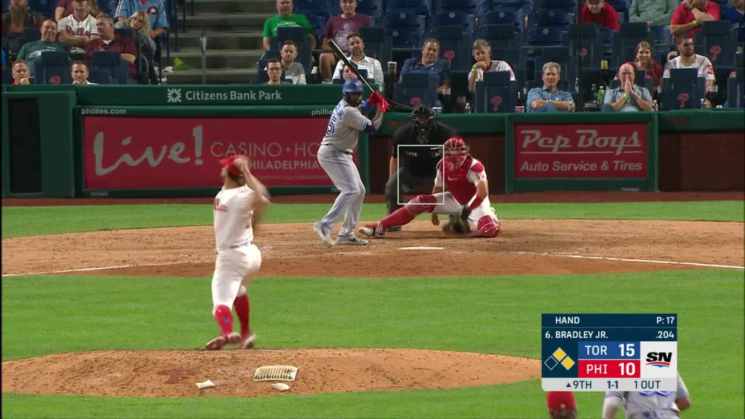 Jackie Bradley Jr.'s solo homer, 03/23/2023