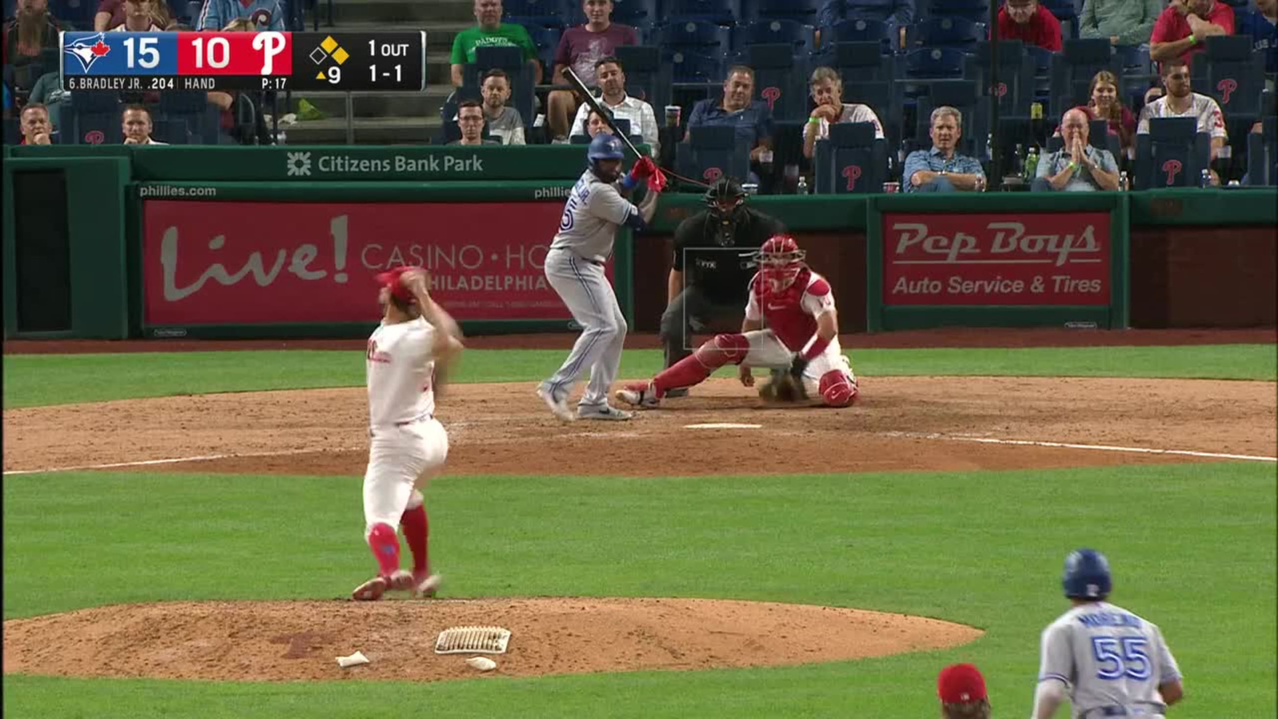 Jackie Bradley Jr. homered and then smirked at former college