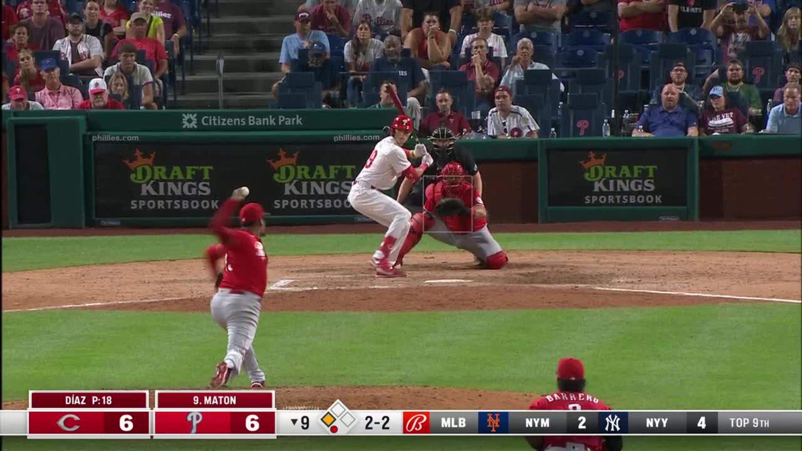 Nick Maton's walk-off single, 08/23/2022