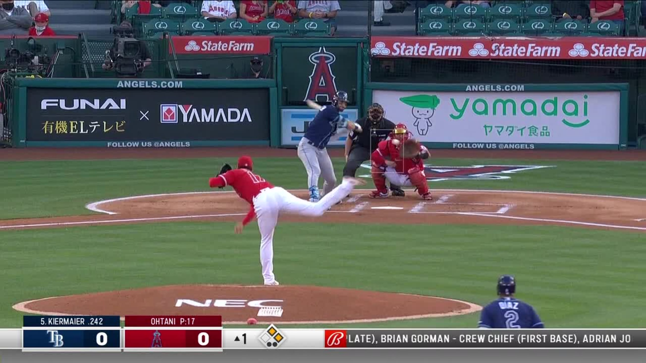 Shohei Ohtani K's Kiermaier, 05/05/2021